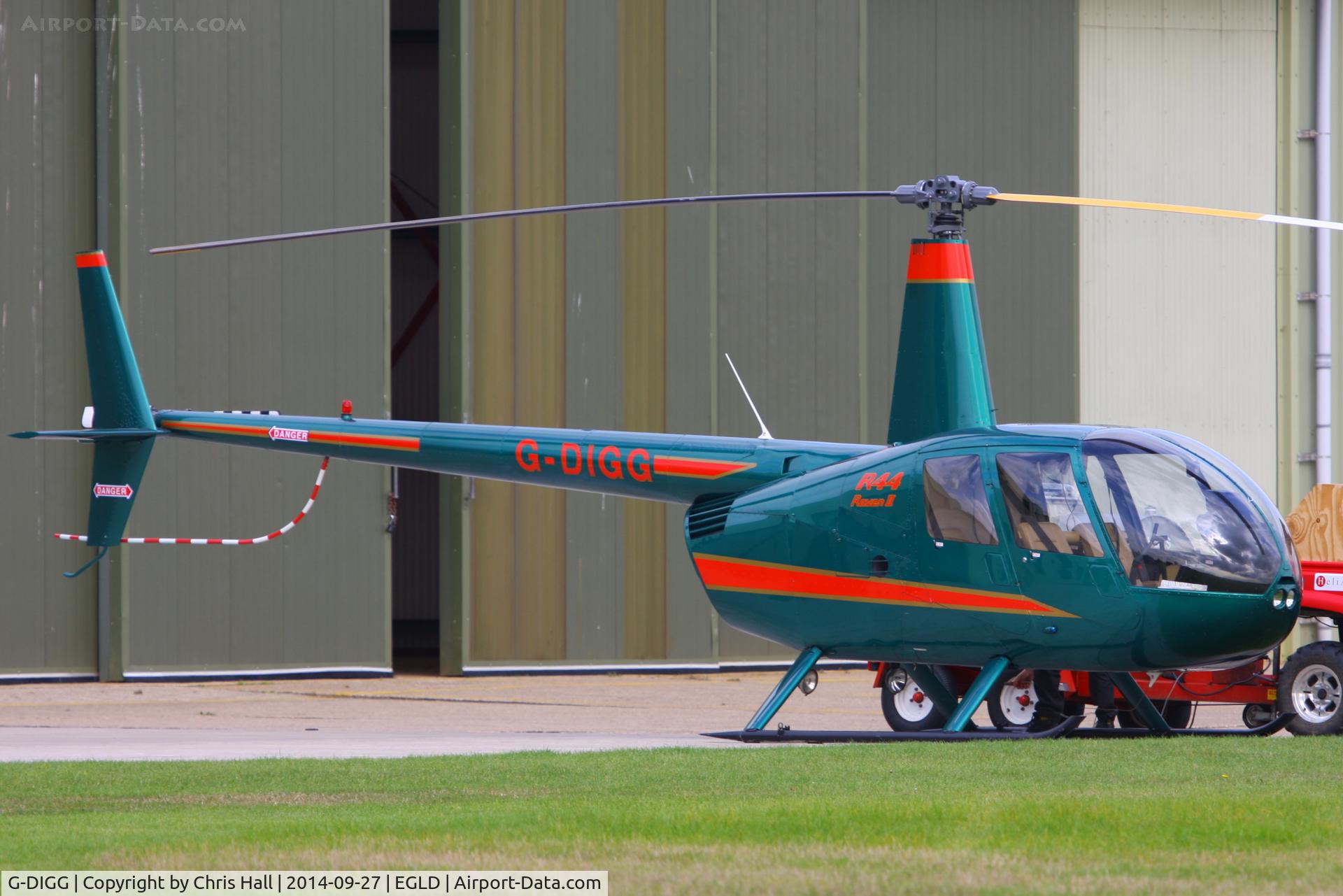 G-DIGG, 2007 Robinson R44 Raven II C/N 11904, Thames Materials Ltd