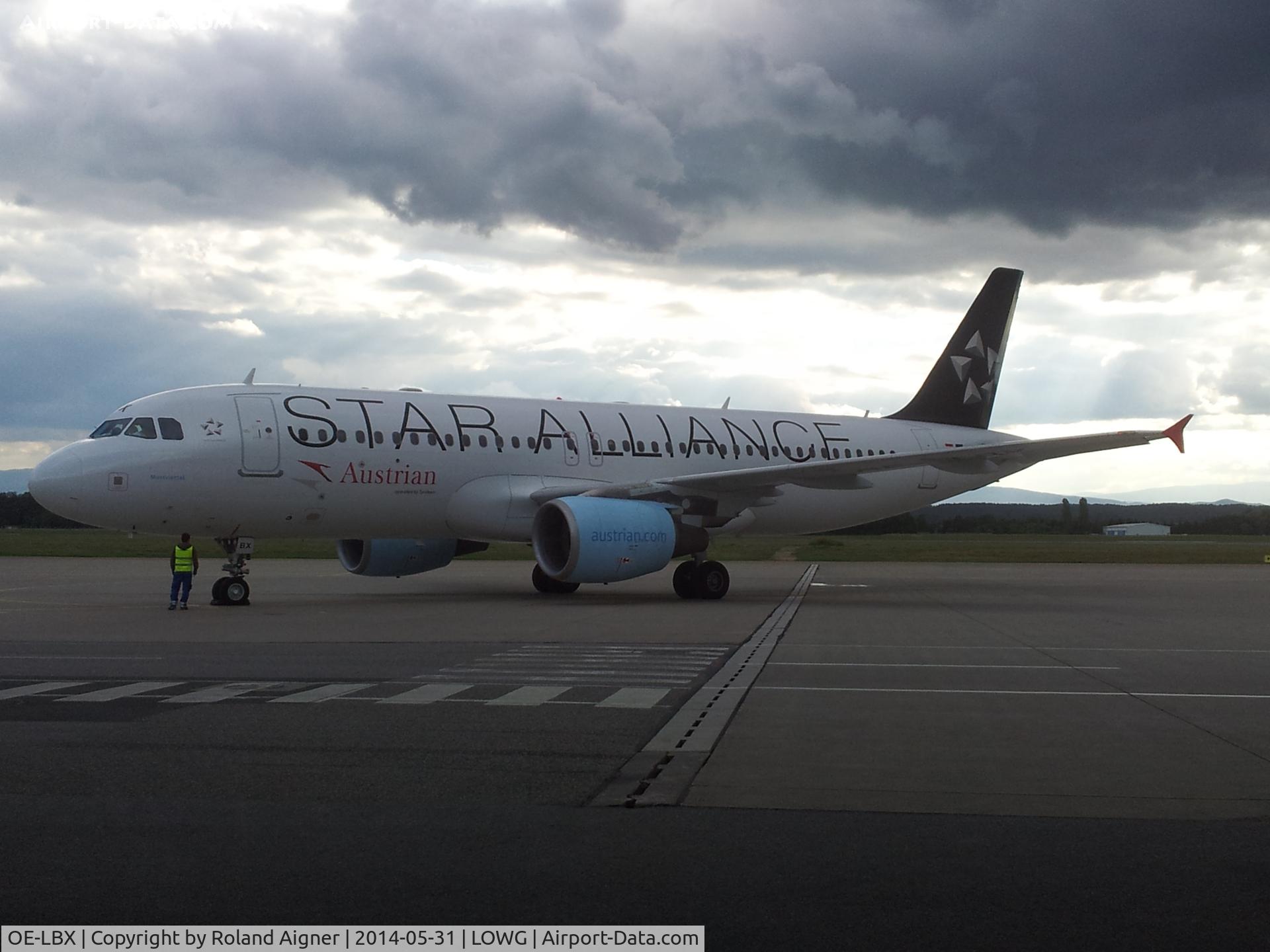 OE-LBX, 2002 Airbus A320-214 C/N 1735, Star Alliance