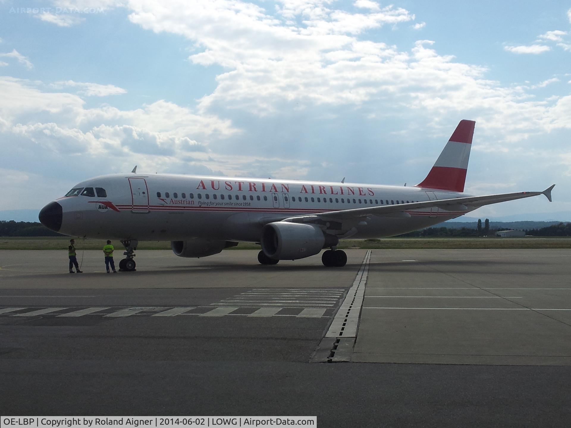 OE-LBP, 1998 Airbus A320-214 C/N 797, Retro Austrian