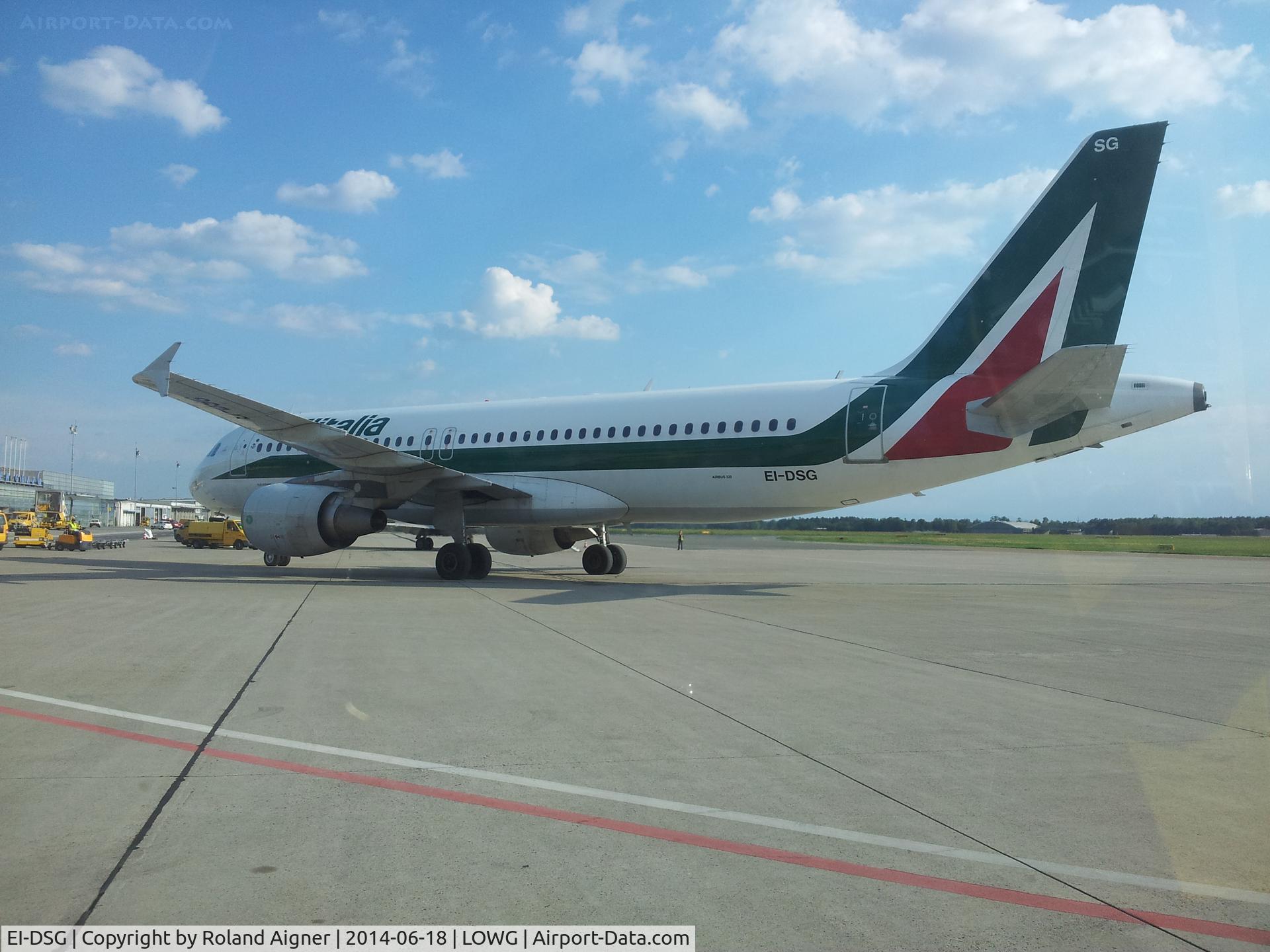 EI-DSG, 2007 Airbus A320-216 C/N 3115, Alitalia Formula Uno