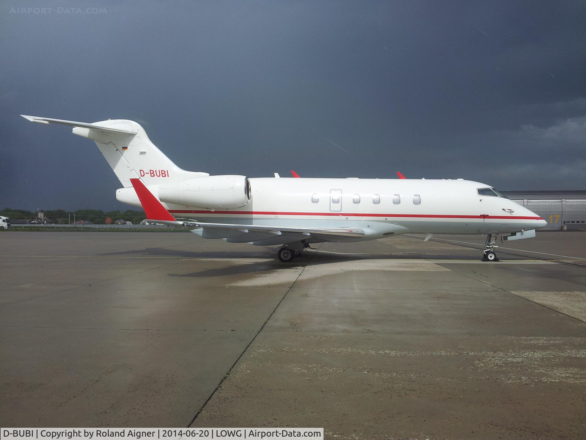 D-BUBI, 2007 Bombardier Challenger 300 (BD-100-1A10) C/N 20145, Executive Flight