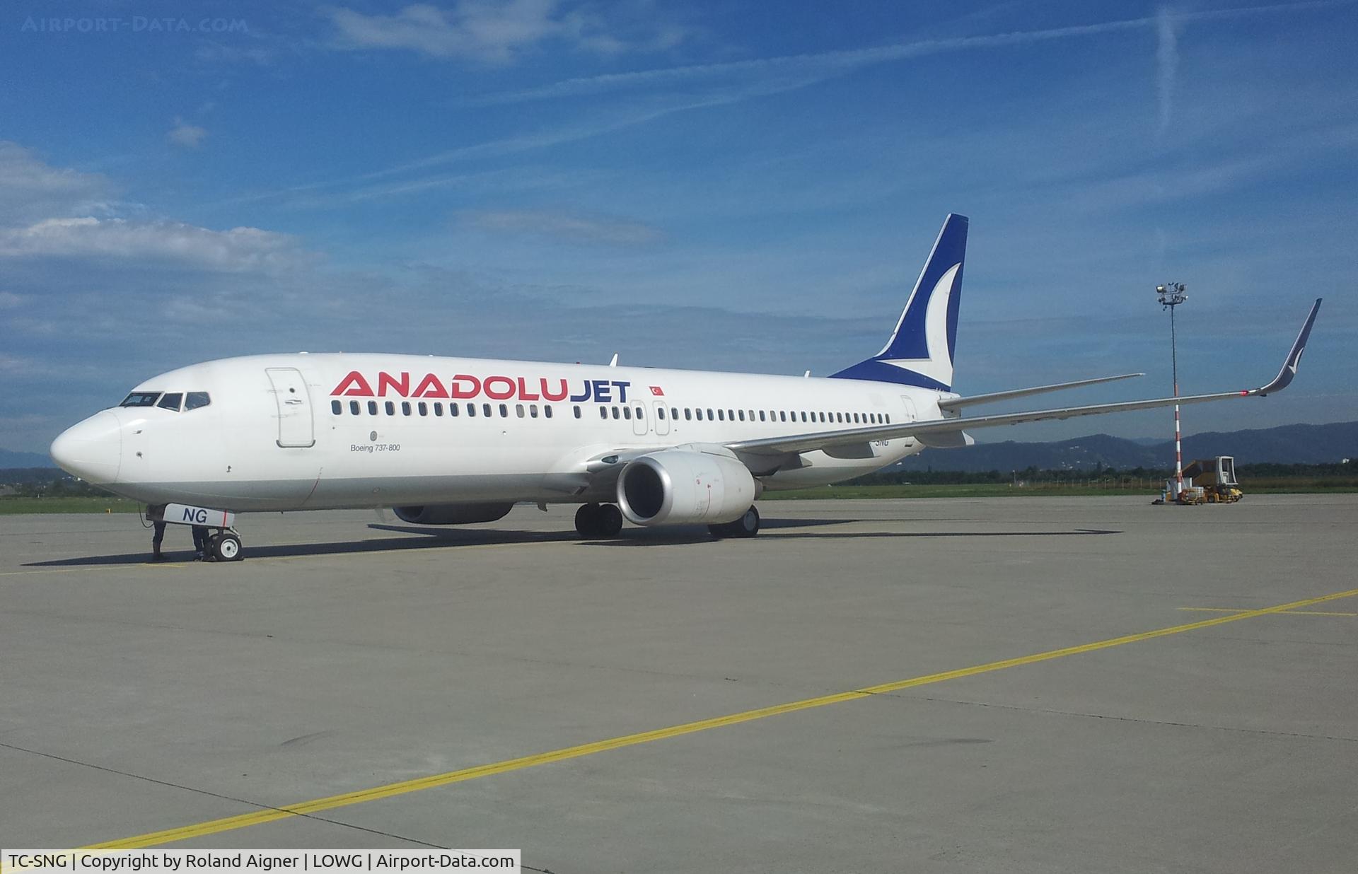 TC-SNG, 2008 Boeing 737-8HC C/N 36530, Anadolujet