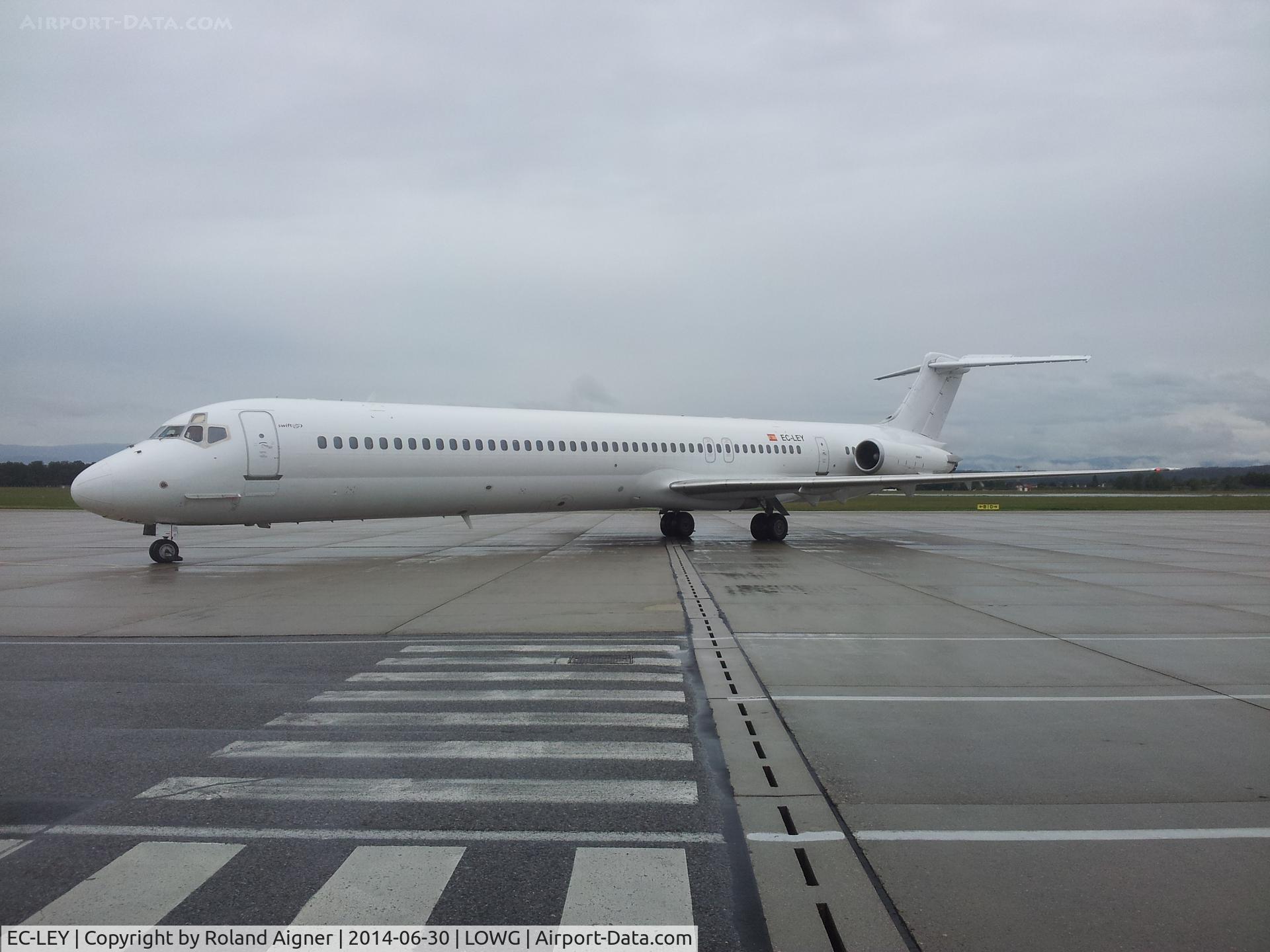 EC-LEY, 1993 McDonnell Douglas MD-83 (DC-9-83) C/N 53182, Oldie for PMI