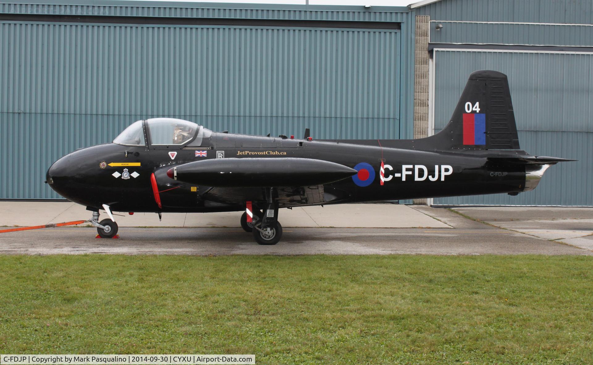 C-FDJP, 1963 BAC 84 Jet Provost T.4 C/N PAC/W/21624, BAC 84 Jet Provost T.4