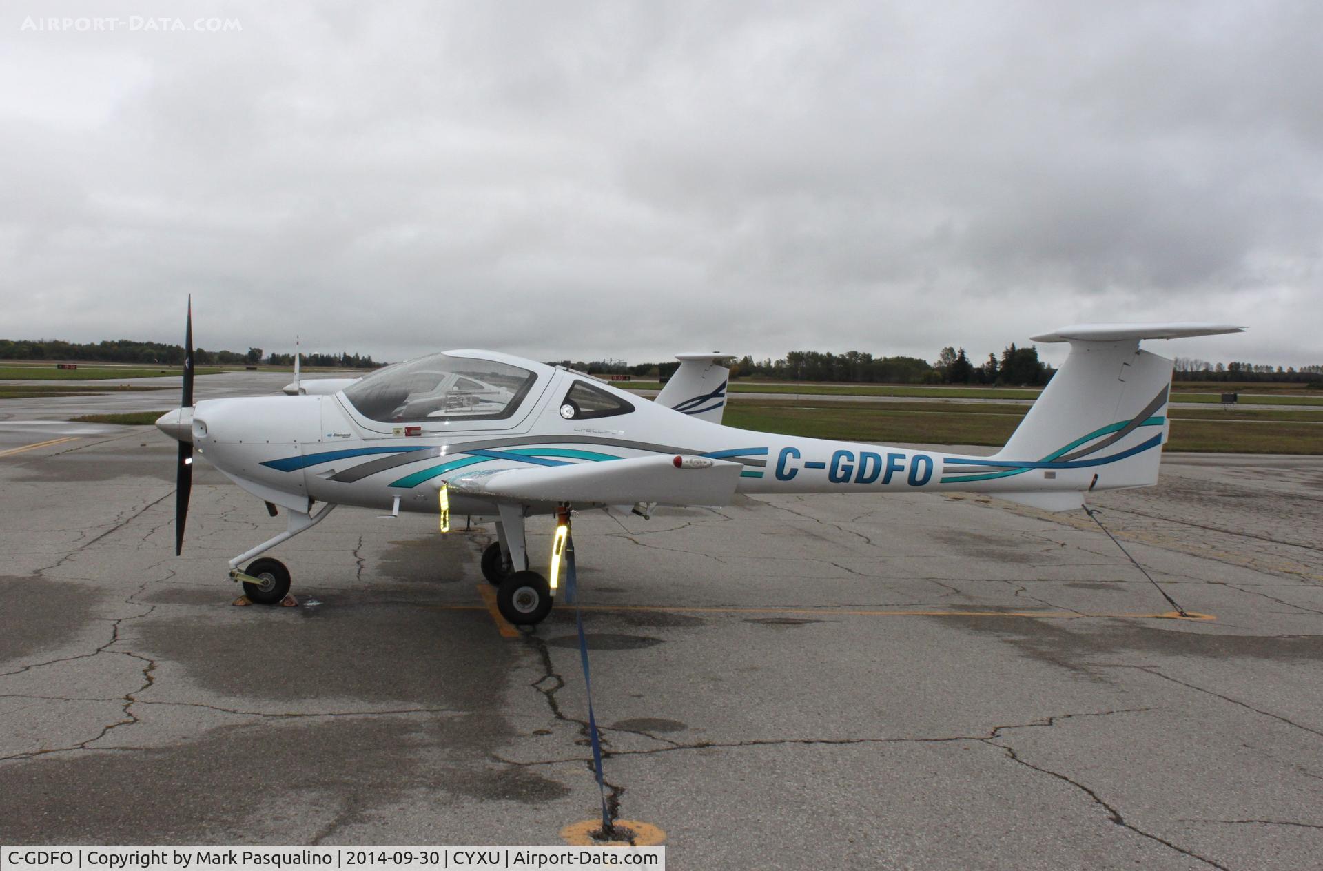 C-GDFO, 2008 Diamond DA-20-C1 Eclipse C/N C0538, Diamond DA-20-C1