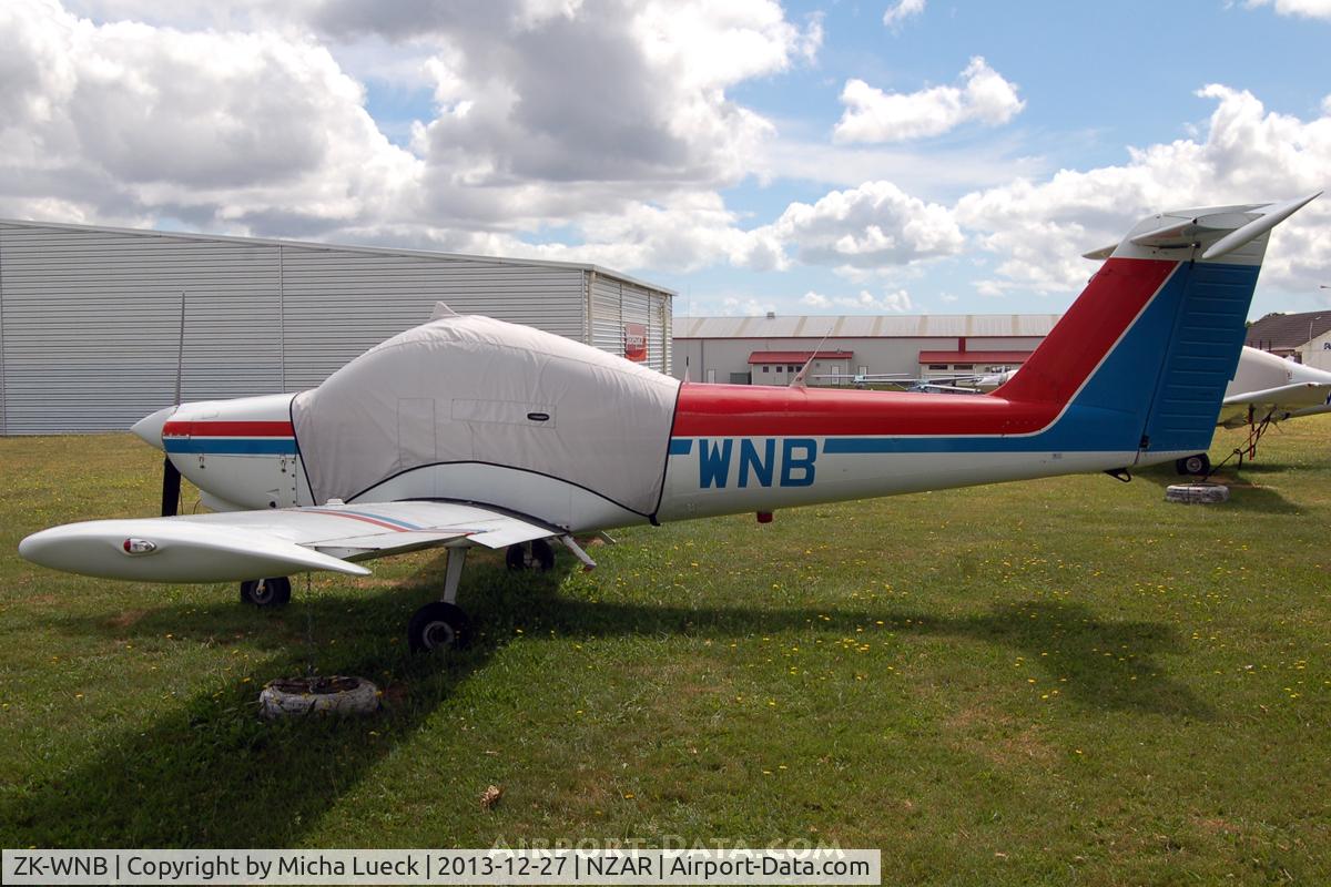 ZK-WNB, Piper PA-38-112 Tomahawk Tomahawk C/N 38-79A0067, At Ardmore