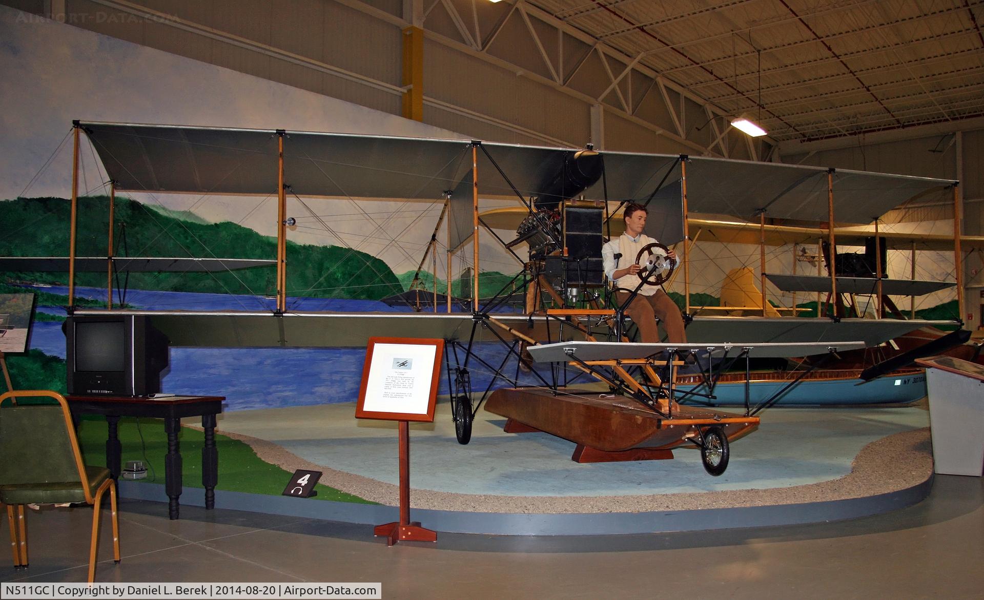 N511GC, Curtiss A-1 Repro C/N 002, Reproduction of classic early Curtiss seaplane at the Glenn H. Curtiss Museum.