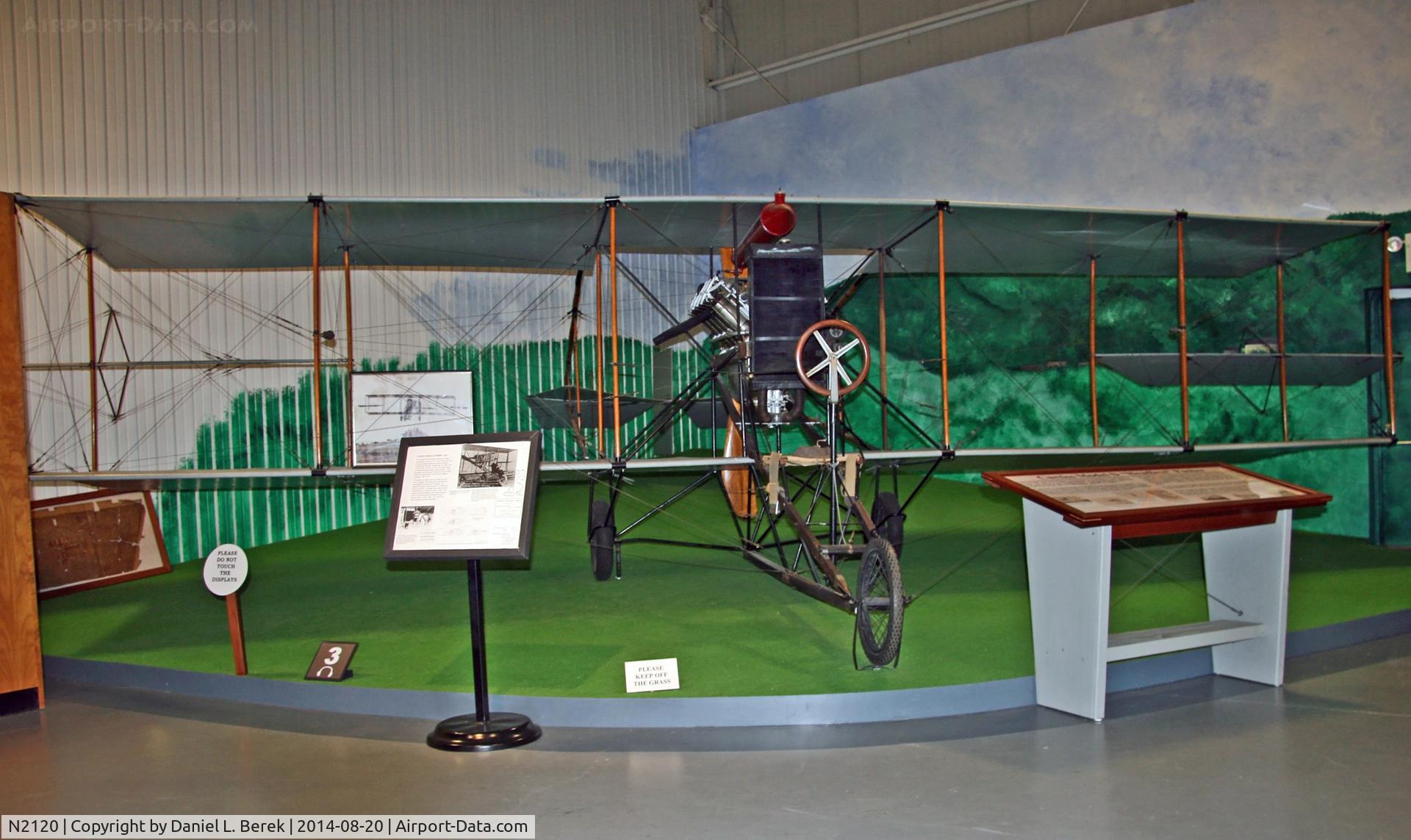 N2120, 1967 Curtiss 1911 Scout C/N EC-1, This fine replica of a 1911 