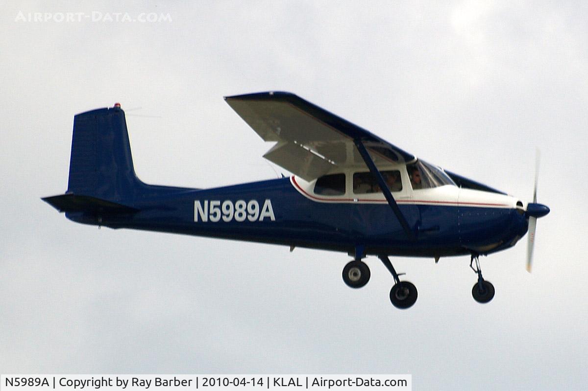 N5989A, 1956 Cessna 172 C/N 28589, Cessna 172 [28589] Lakeland-Linder~N 14/04/2010