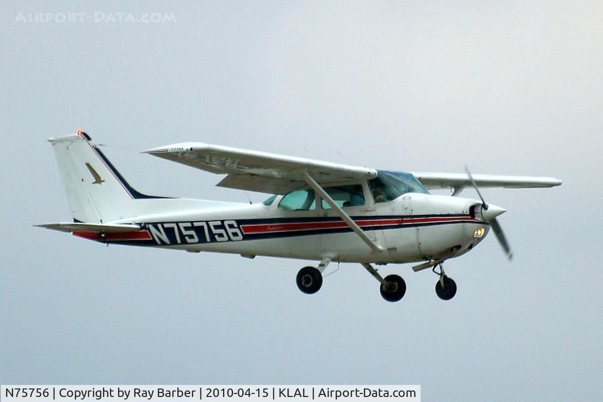 N75756, 1976 Cessna 172N C/N 17267928, Cessna 172N Skyhawk [172-67928] Lakeland-Linder~N 15/04/2010