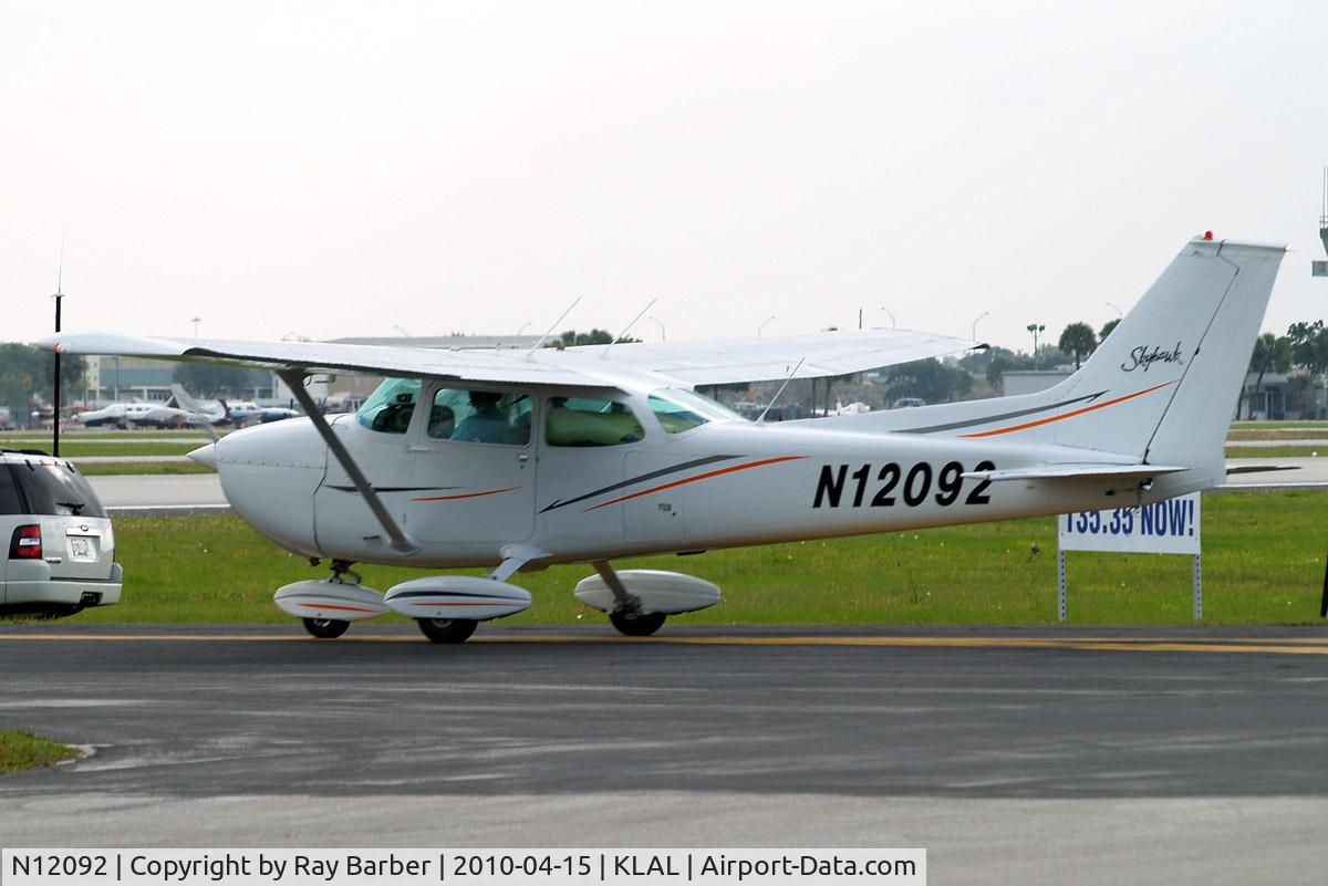 N12092, 1973 Cessna 172M C/N 17261802, Cessna 172M Skyhawk [172-61802] Lakeland-Linder~N 15/04/2010