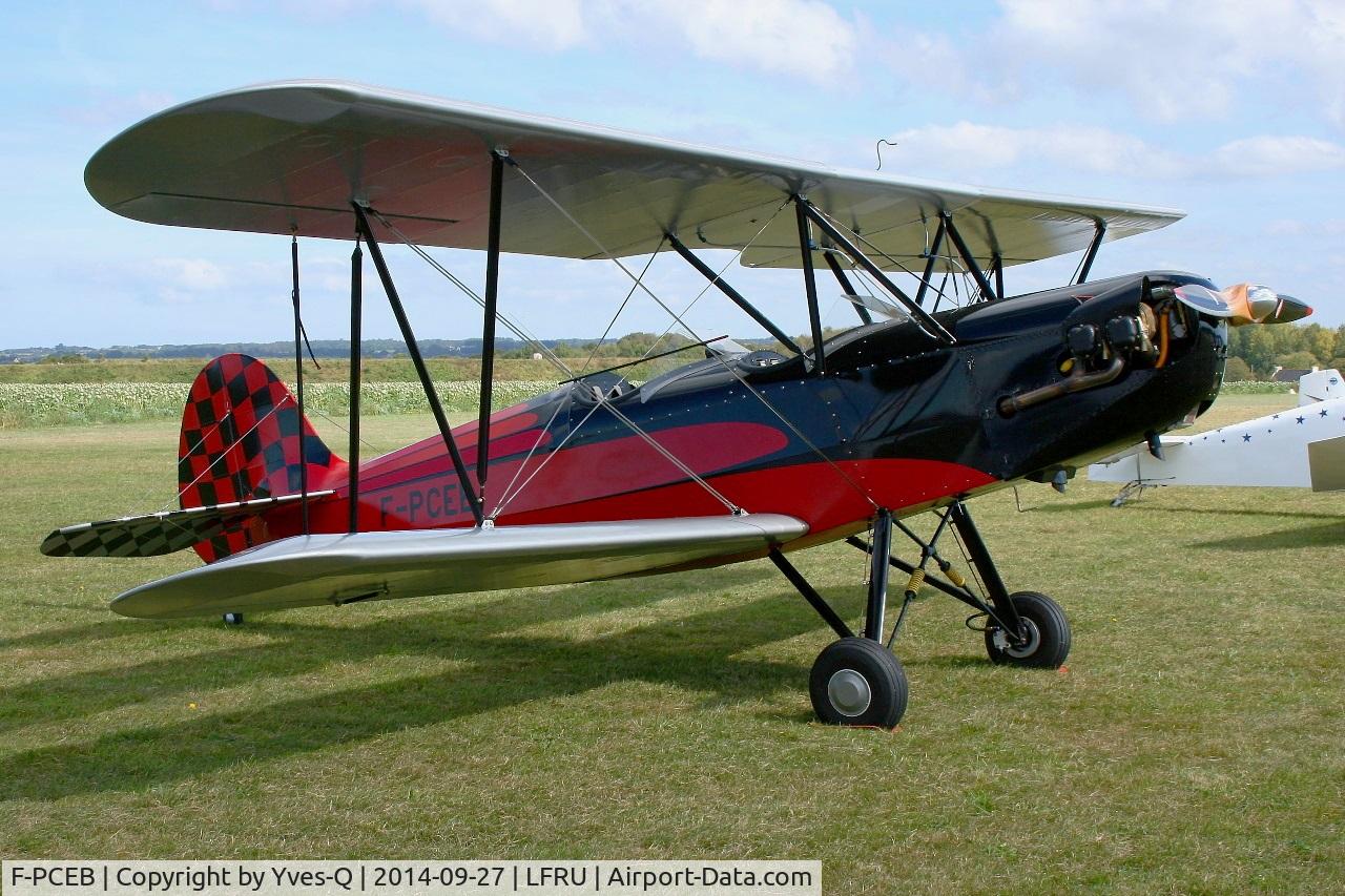 F-PCEB, Hatz CB-1 C/N 639, Hatz CB-1, Static display, Morlaix-Ploujean airport (LFRU-MXN) air show in september 2014