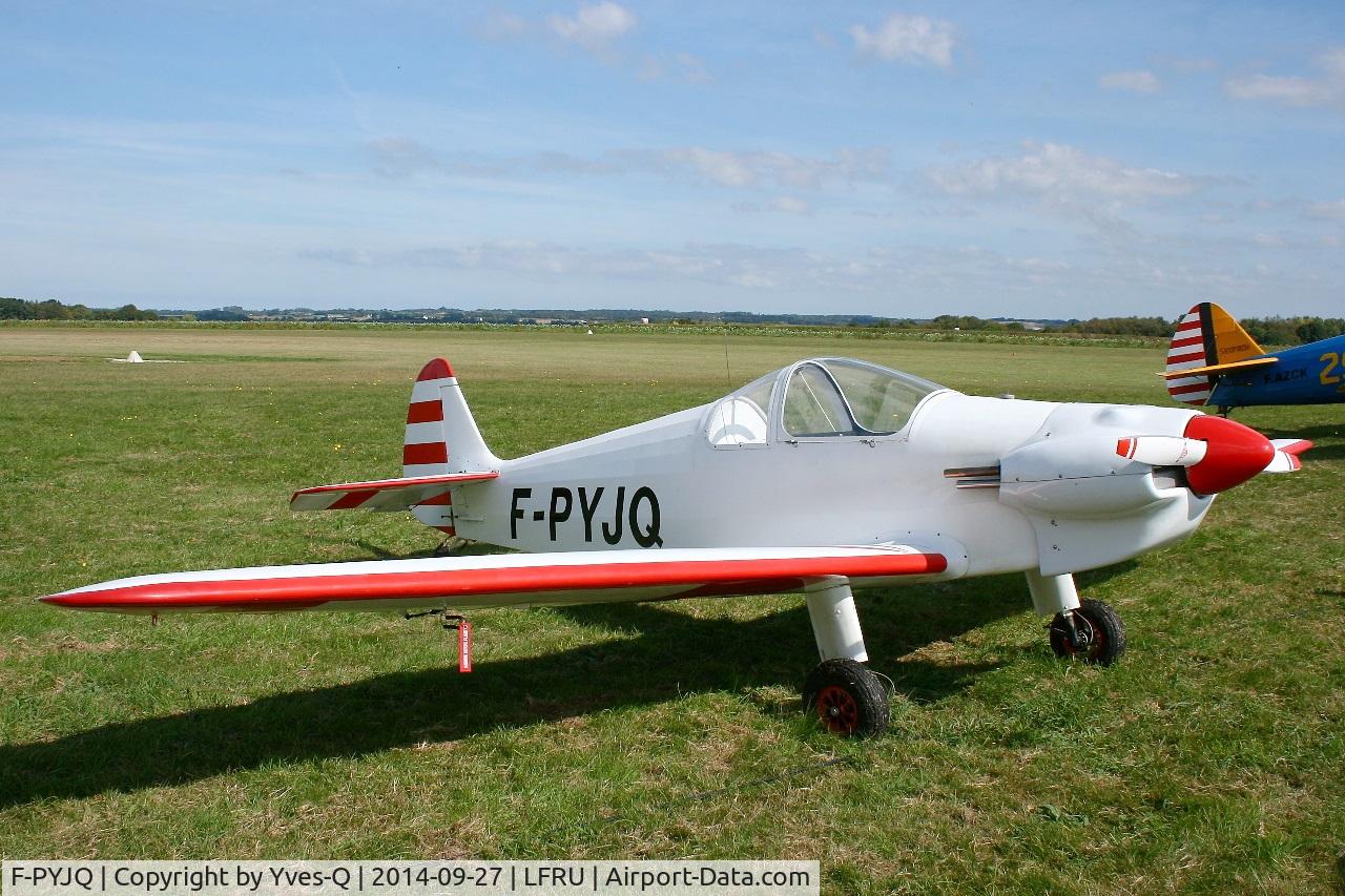 F-PYJQ, 1981 Nicollier HN-433 Menestrel C/N 02, Nicollier HN-433 Menestrel, Static display, Morlaix-Ploujean airport (LFRU-MXN) air show in september 2014
