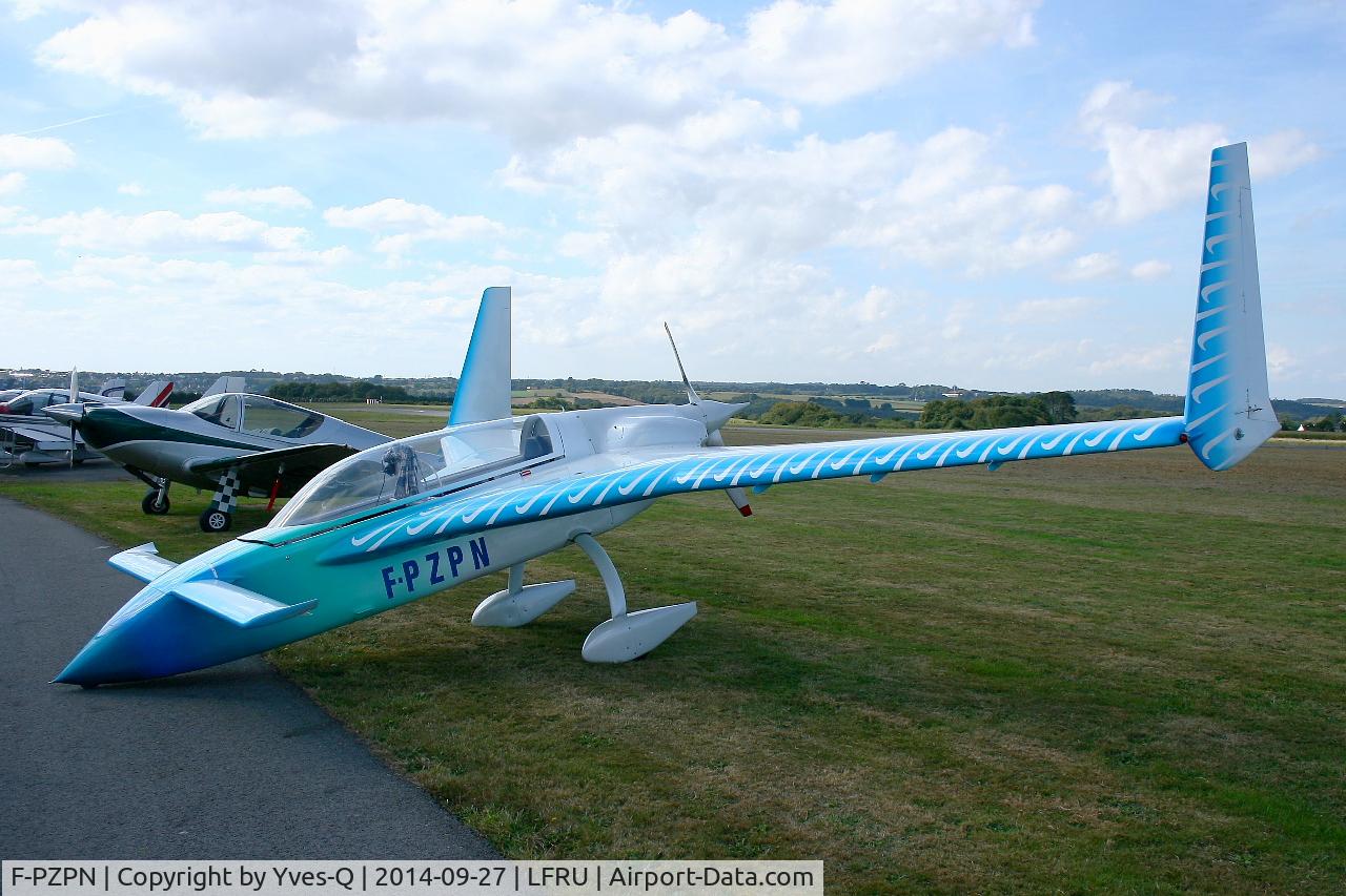 F-PZPN, Rutan Long-EZ C/N 2115, Rutan Long-EZ, Static display, Morlaix-Ploujean airport (LFRU-MXN) air show in september 2014