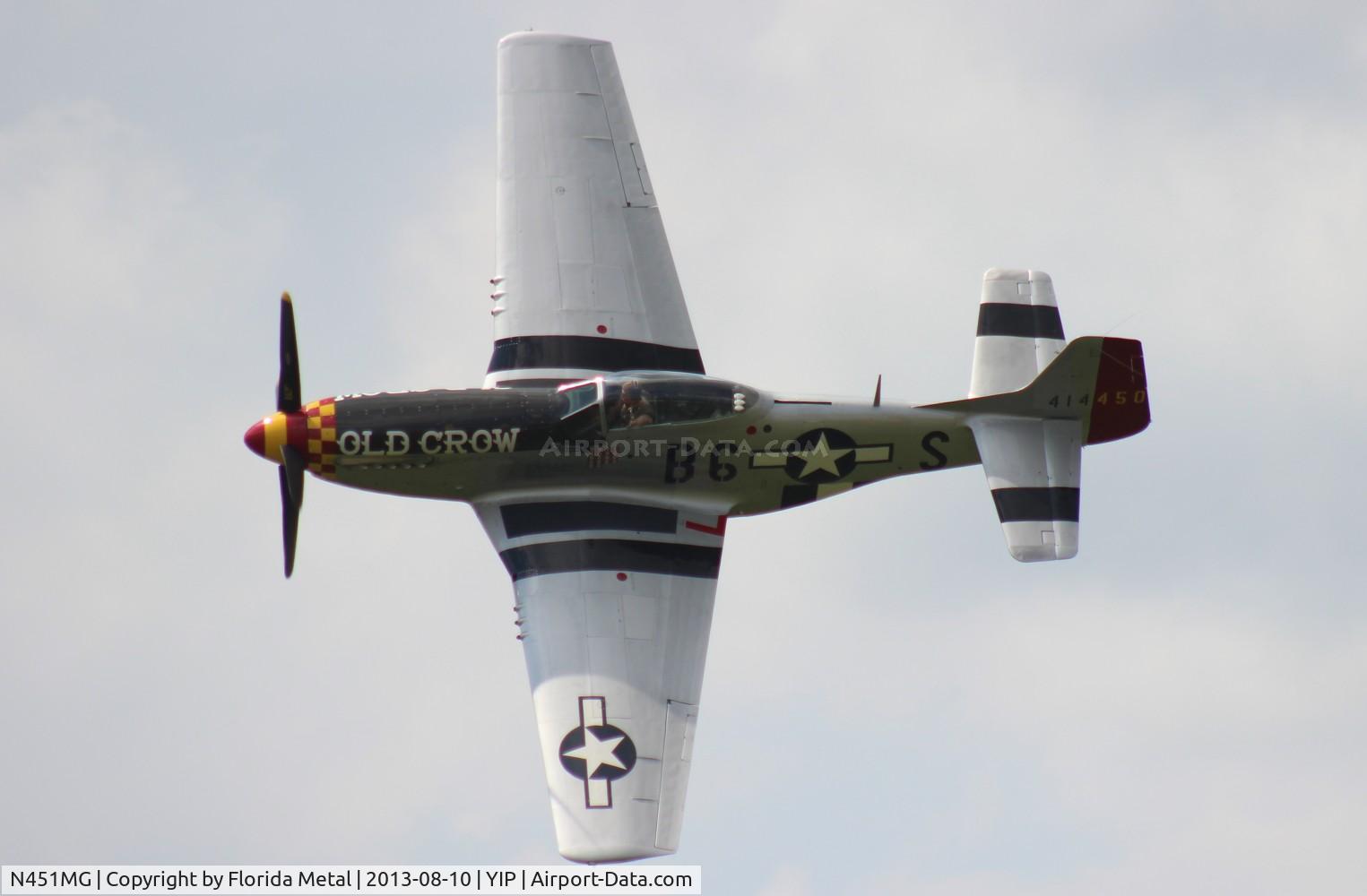 N451MG, 1944 North American P-51D Mustang C/N 44-74774, Old Crow