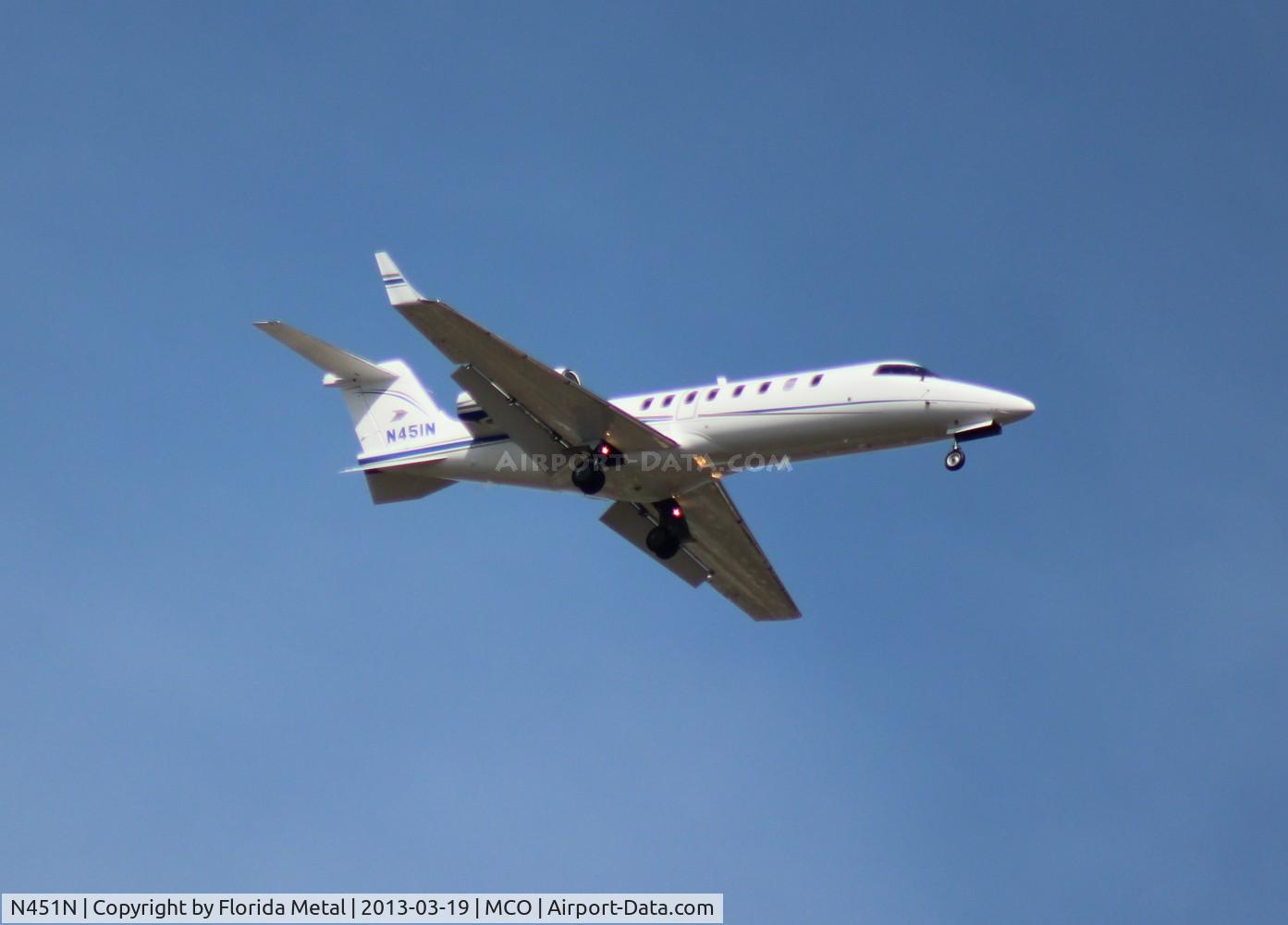 N451N, Learjet Inc 45 C/N 230, Lear 45