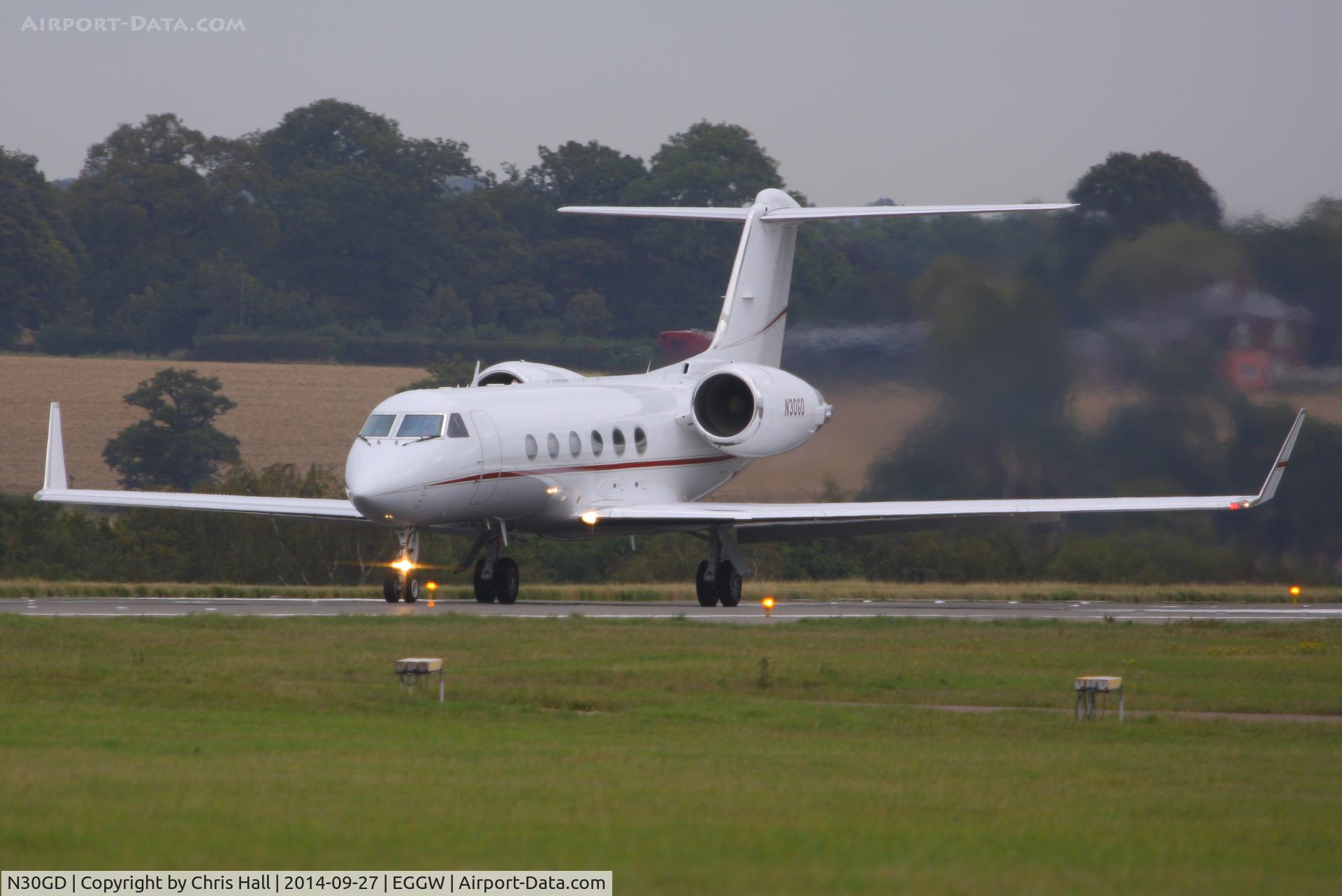 N30GD, Gulfstream Aerospace G-IV C/N 1228, Royal Air Freight