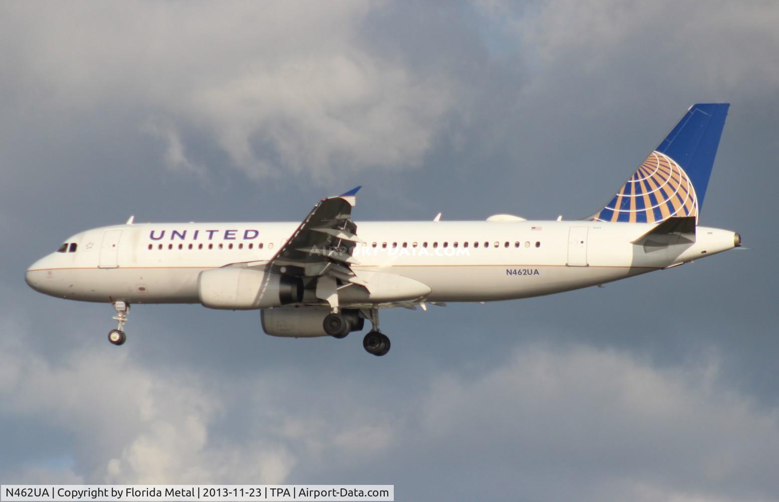 N462UA, 2000 Airbus A320-232 C/N 1272, United A320