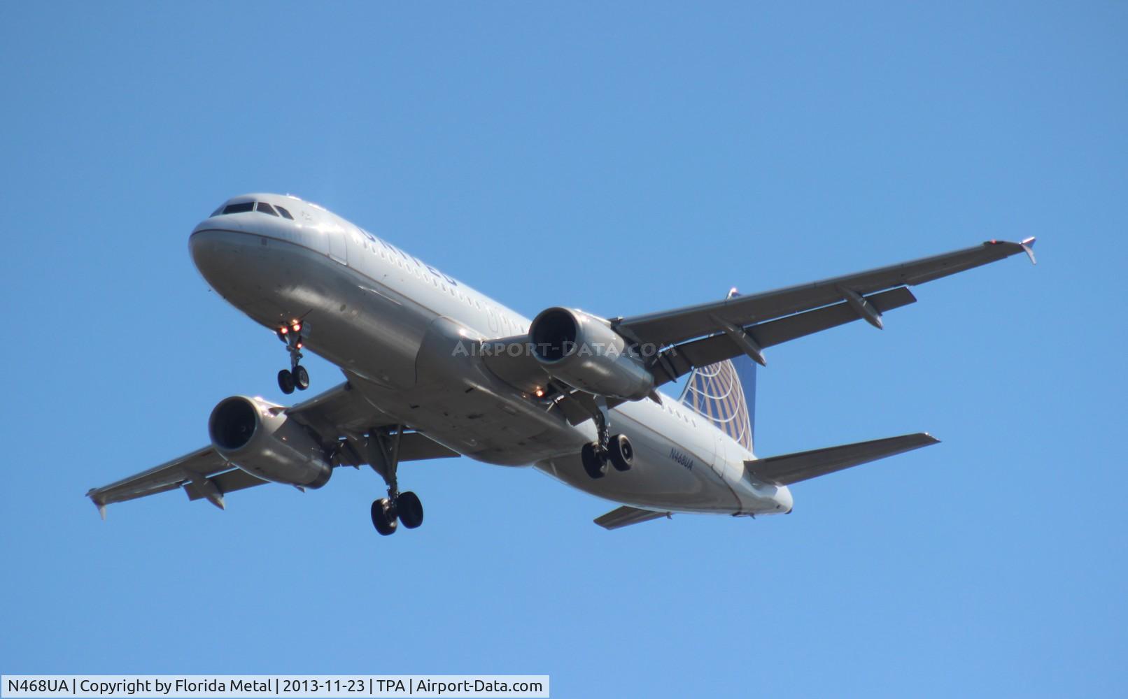 N468UA, 2000 Airbus A320-232 C/N 1363, United