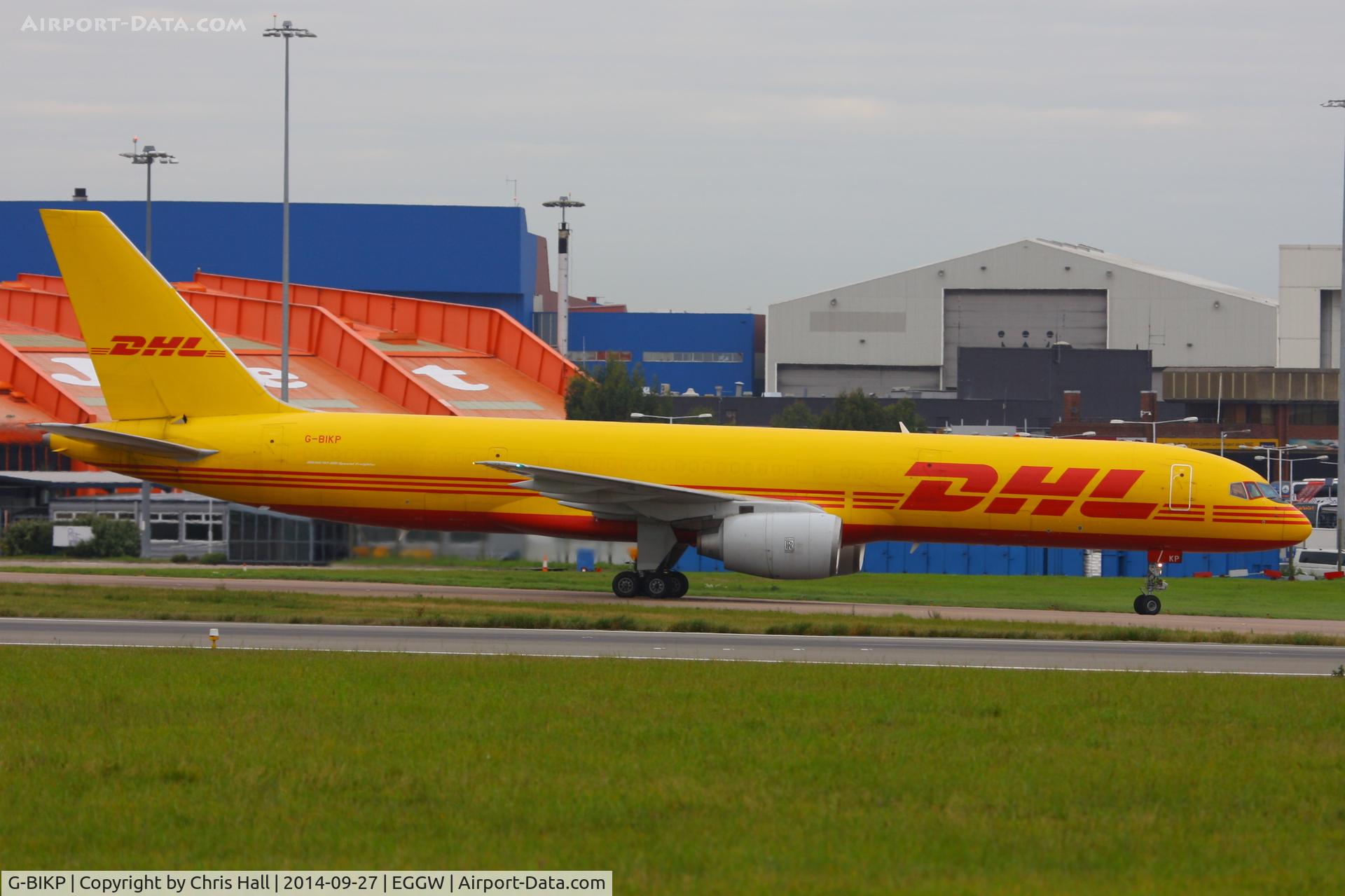 G-BIKP, 1985 Boeing 757-236/SF C/N 22188, DHL