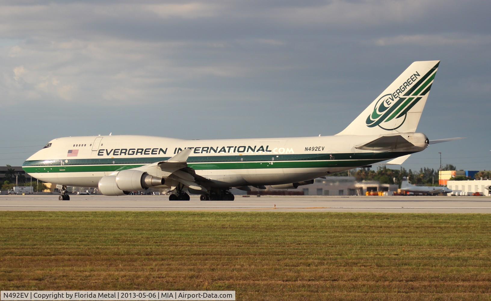 N492EV, 1991 Boeing 747-446 C/N 25308, Evergreen 747-400