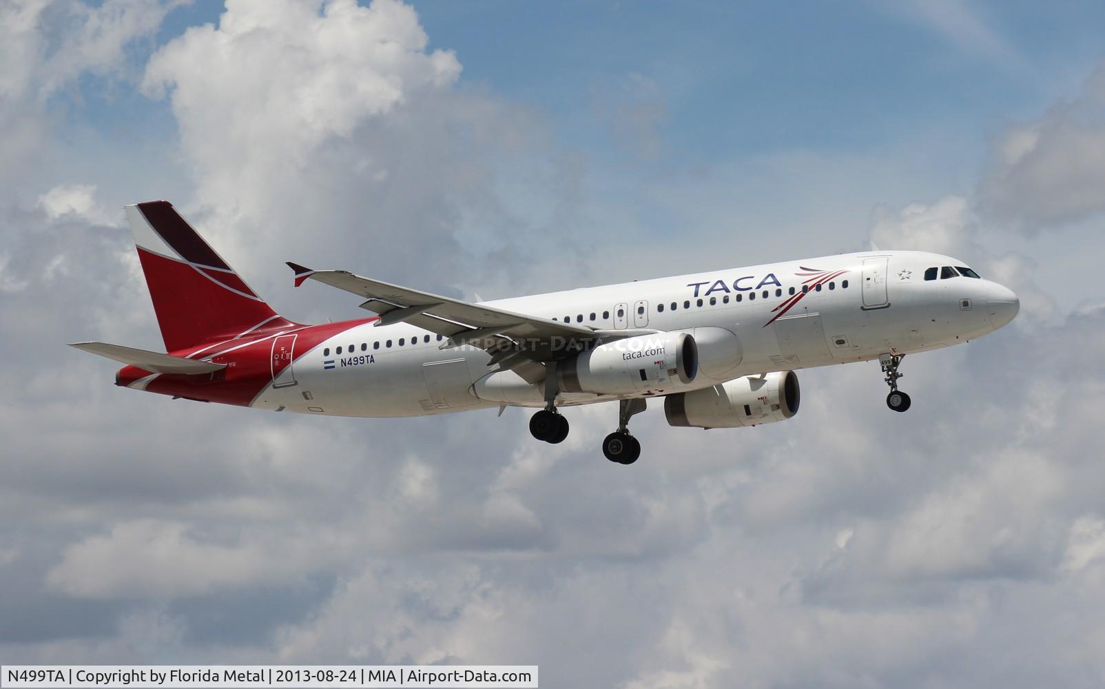 N499TA, 2008 Airbus A320-233 C/N 3510, Taca A320