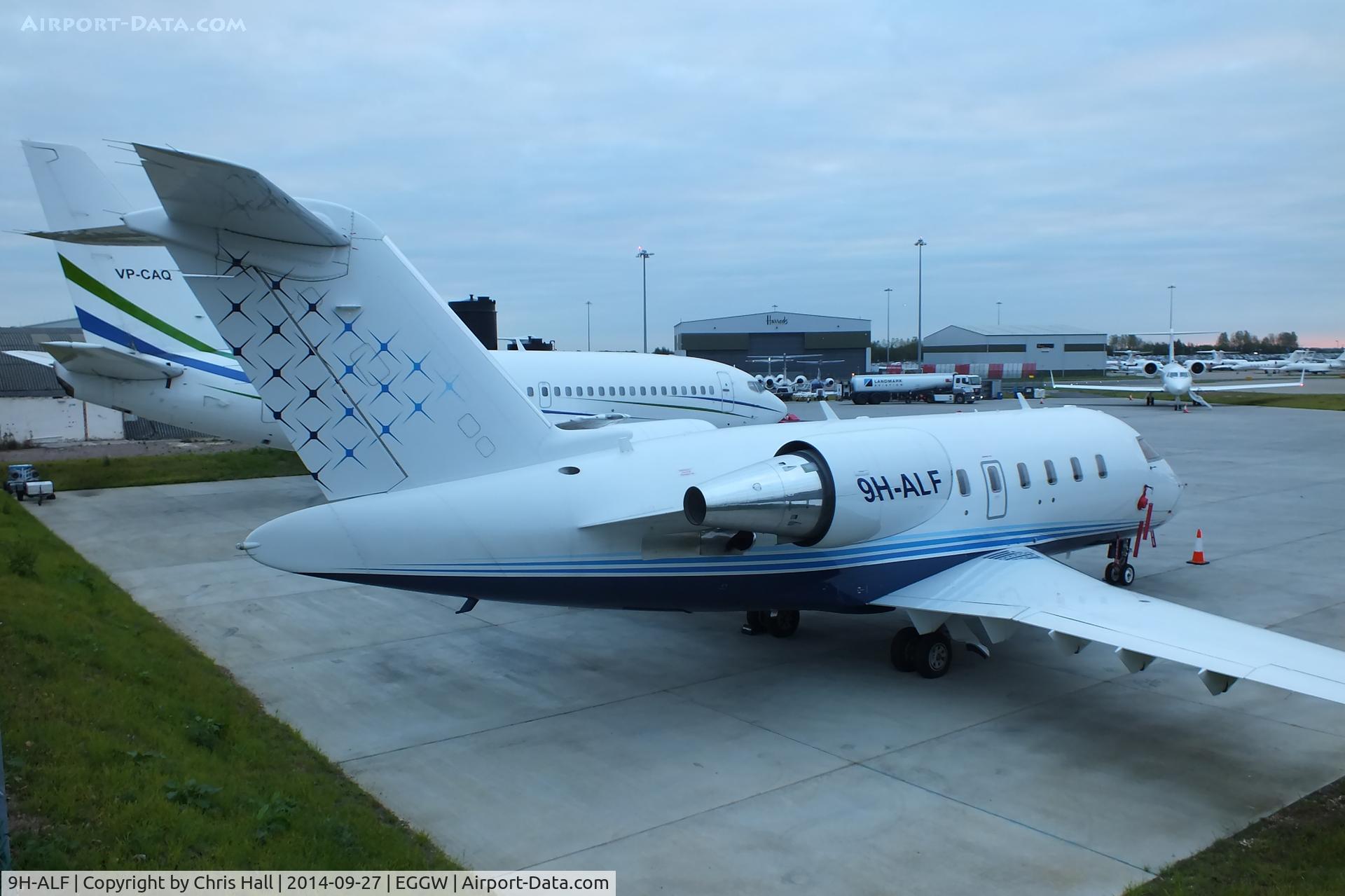 9H-ALF, 2008 Bombardier Challenger 605 (CL-600-2B16) C/N 5759, Orion Malta