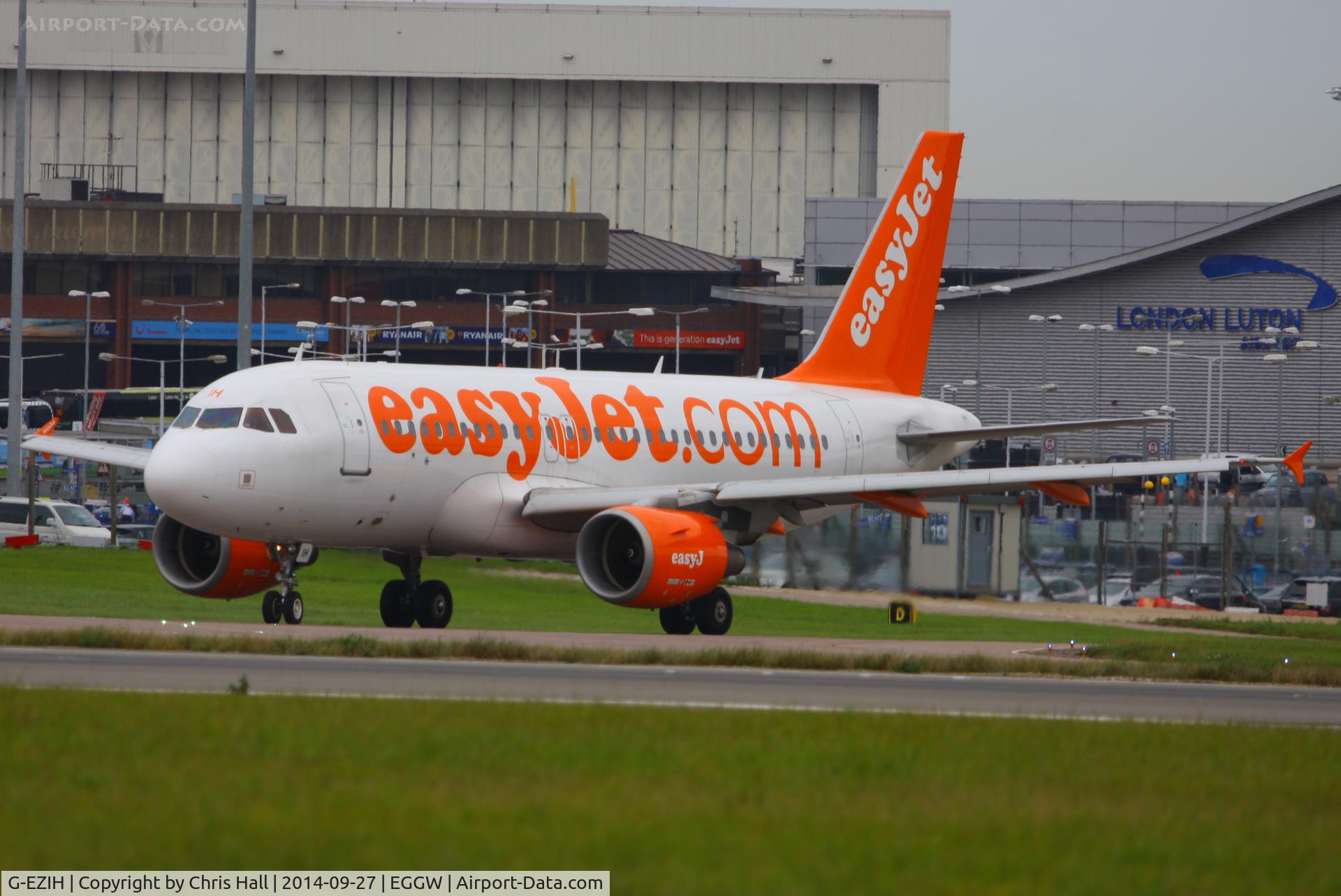 G-EZIH, 2005 Airbus A319-111 C/N 2463, easyJet