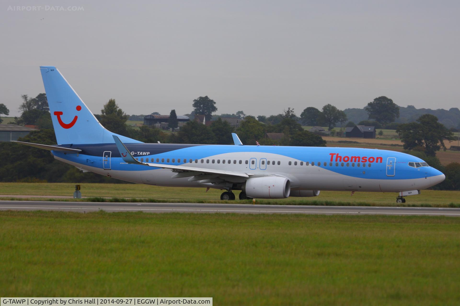 G-TAWP, 2013 Boeing 737-8K5 C/N 37257, Thomson