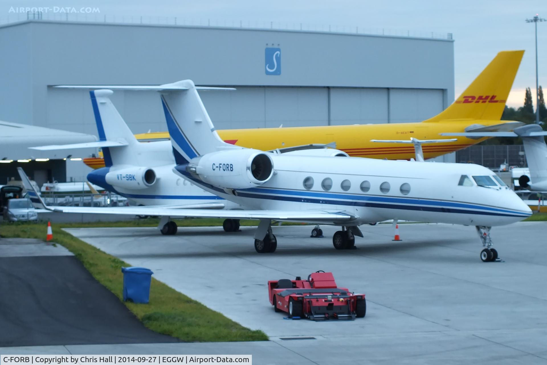 C-FORB, 1997 Gulfstream Aerospace G-IV C/N 1336, Chartright Air Group