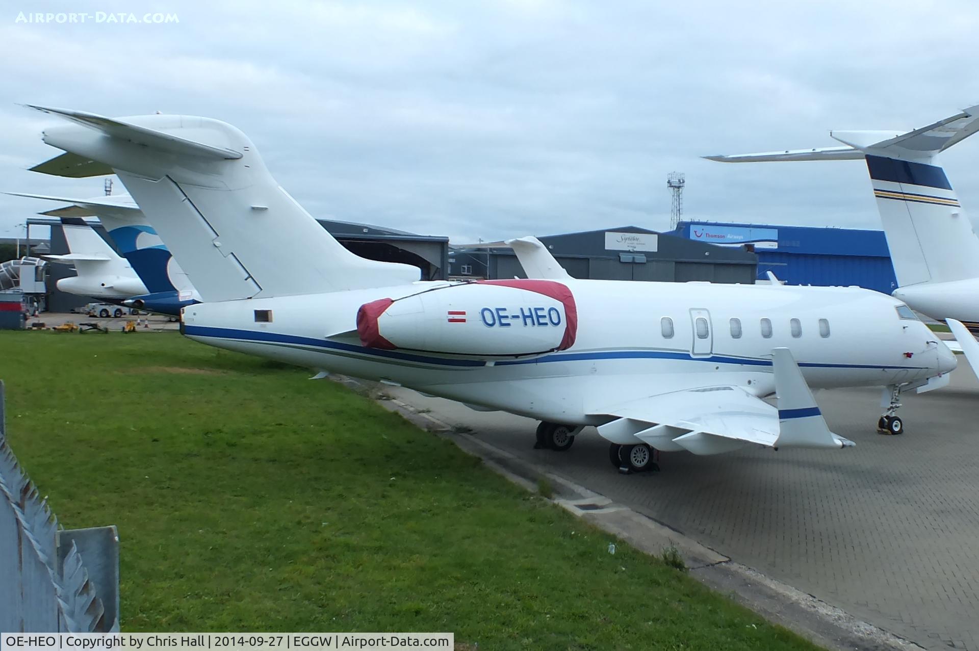 OE-HEO, 2007 Bombardier Challenger 300 (BD-100-1A10) C/N 20179, Jet Alliance