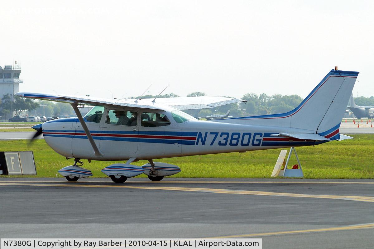 N7380G, 1970 Cessna 172K Skyhawk C/N 17259080, Cessna 172K Skyhawk [172-59080] Lakeland-Linder~N 15/04/2010