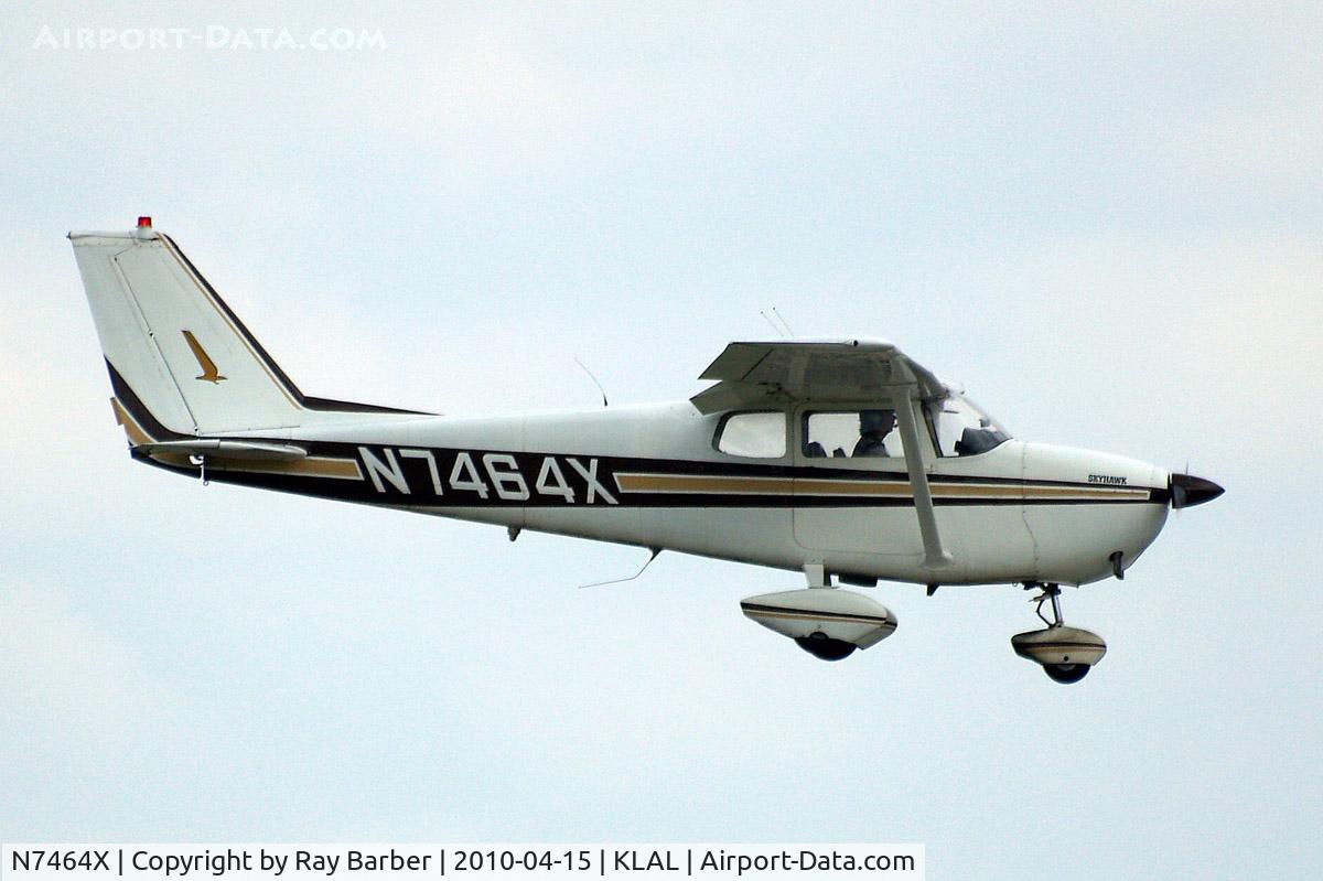 N7464X, 1960 Cessna 172B C/N 17247964, Cessna 172B Skyhawk [172-47964] Lakeland-Linder~N 15/04/2010
