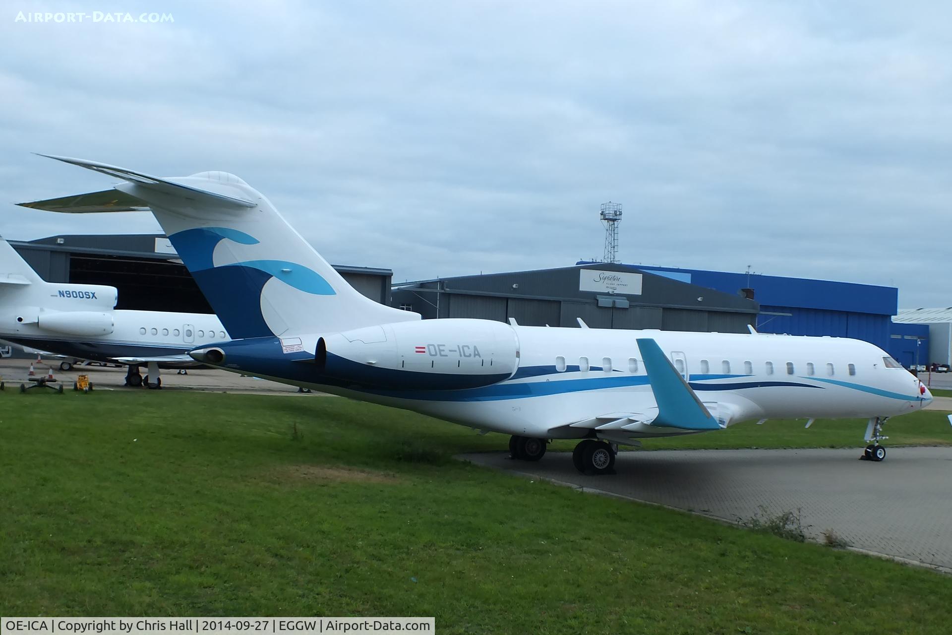 OE-ICA, 2013 Bombardier BD-700-1A10 Global 5000 C/N 9542, Avcon Jet