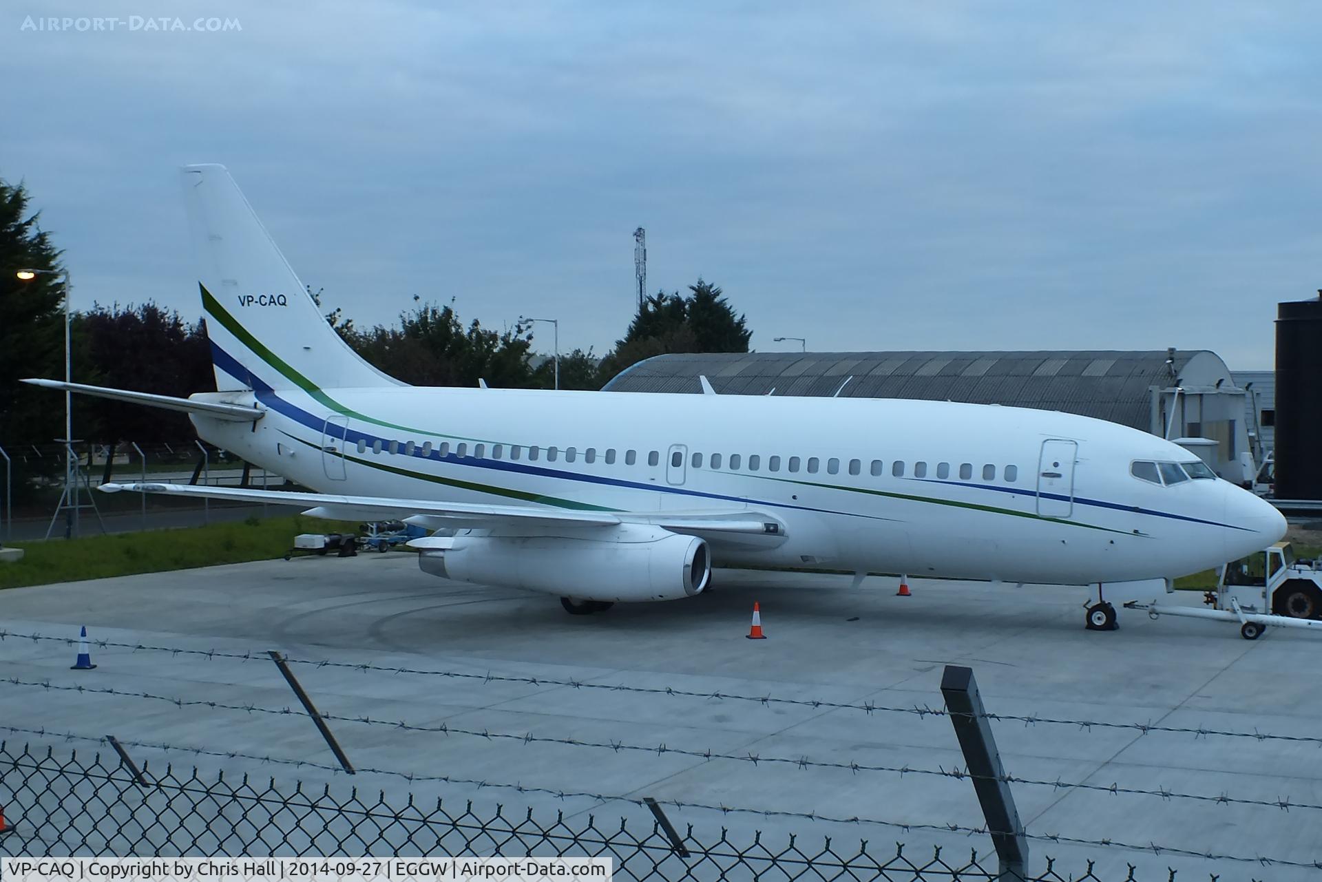 VP-CAQ, 1981 Boeing 737-2V6 C/N 22431, Jet Connections Ltd