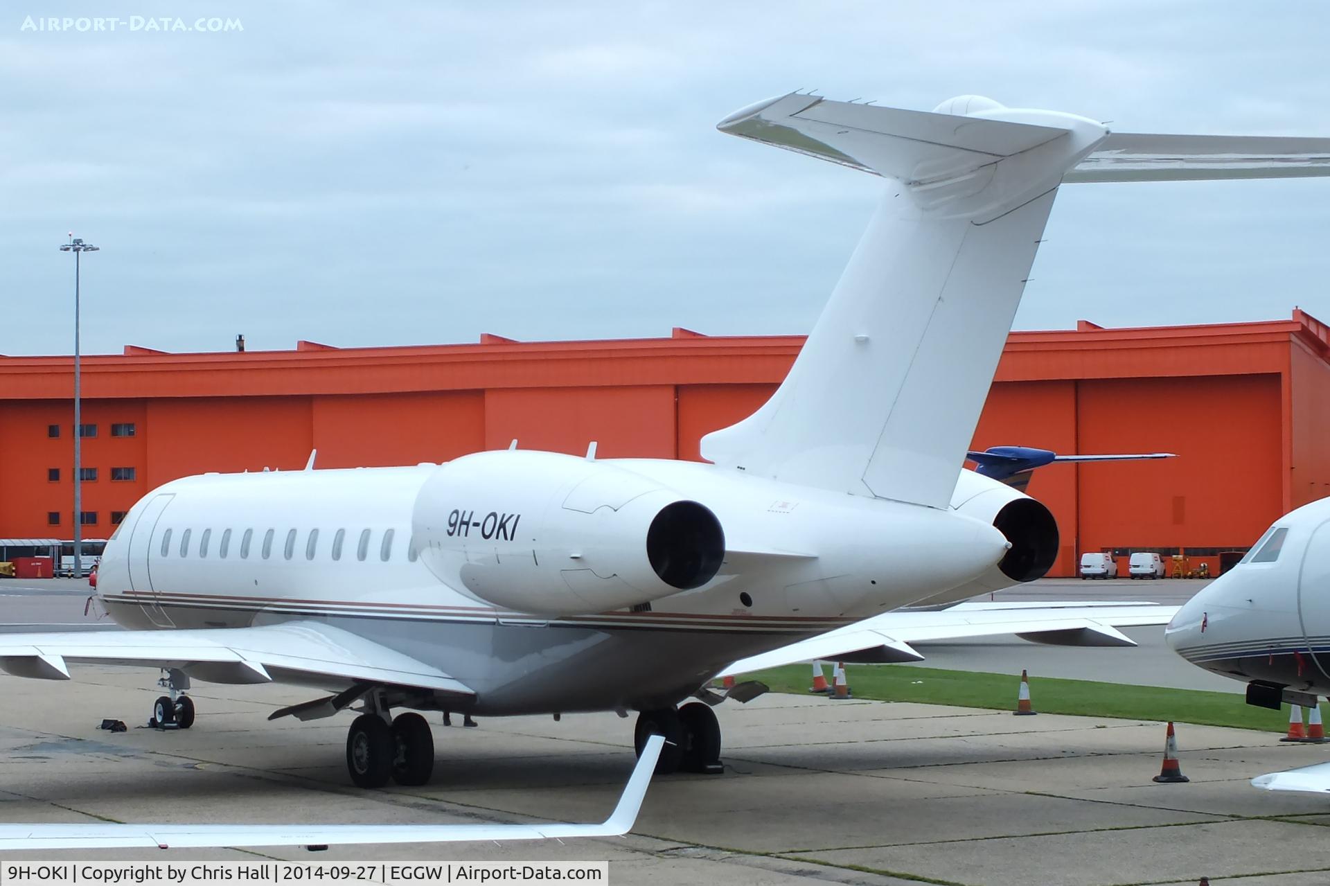 9H-OKI, 2009 Bombardier BD-700-1A10 Global Express C/N 9336, Hyperion Aviation