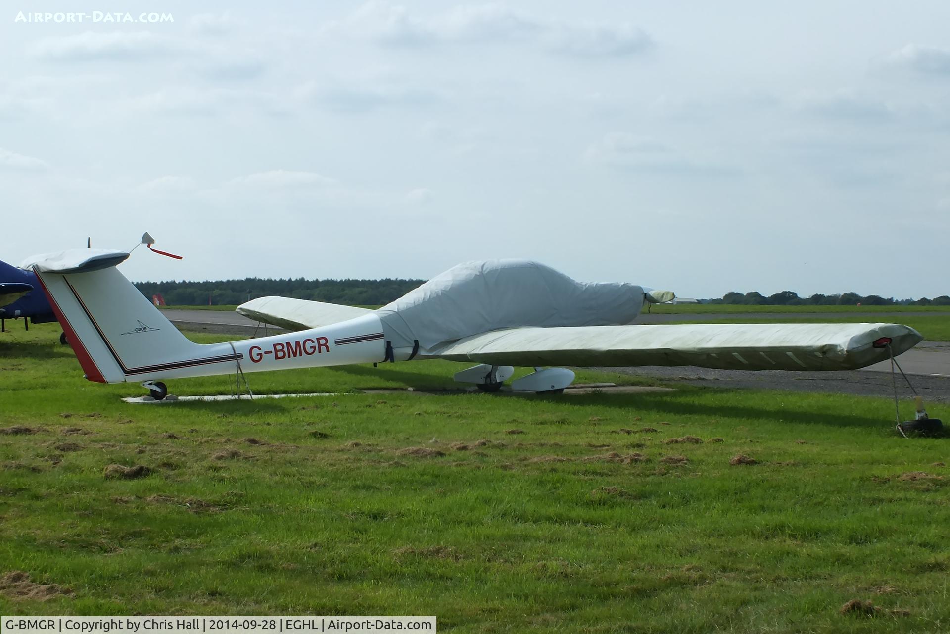 G-BMGR, 1985 Grob G-109B C/N 6396, at Lasham