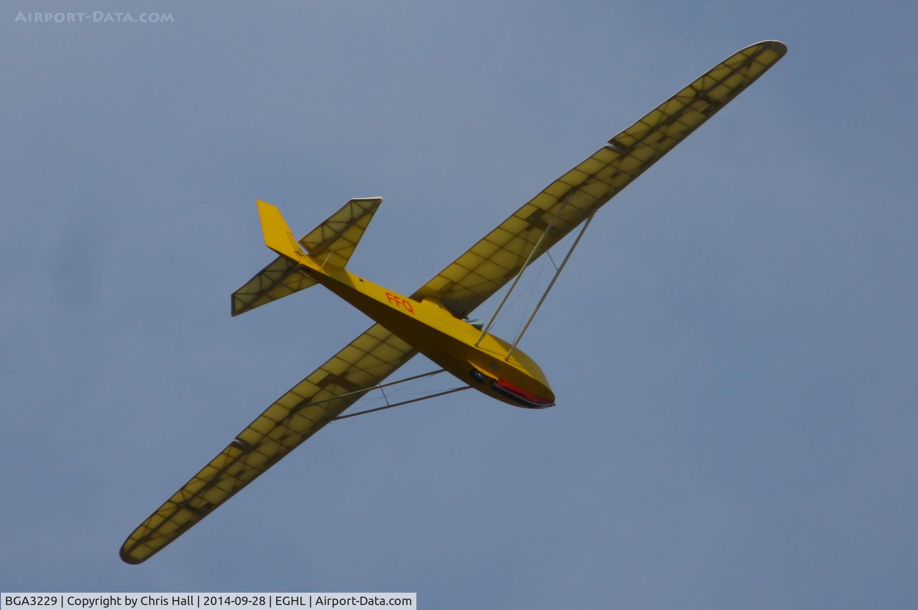 BGA3229, 1962 Slingsby T-31B Kirby Cadet TX3 C/N 913, at Lasham