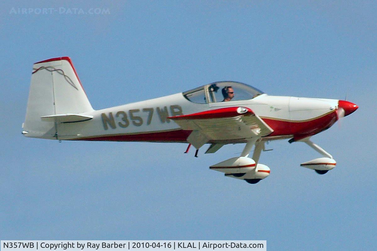 N357WB, 2008 Vans RV-7A C/N 71589, Van's RV-7A [71589] Lakeland-Linder~N 16/04/2010