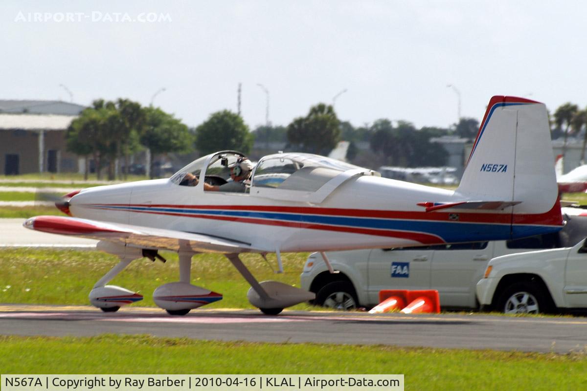 N567A, 2005 Vans RV-7A C/N 70597, Van's RV-7A [70597] Lakeland-Linder~N 16/04/2010