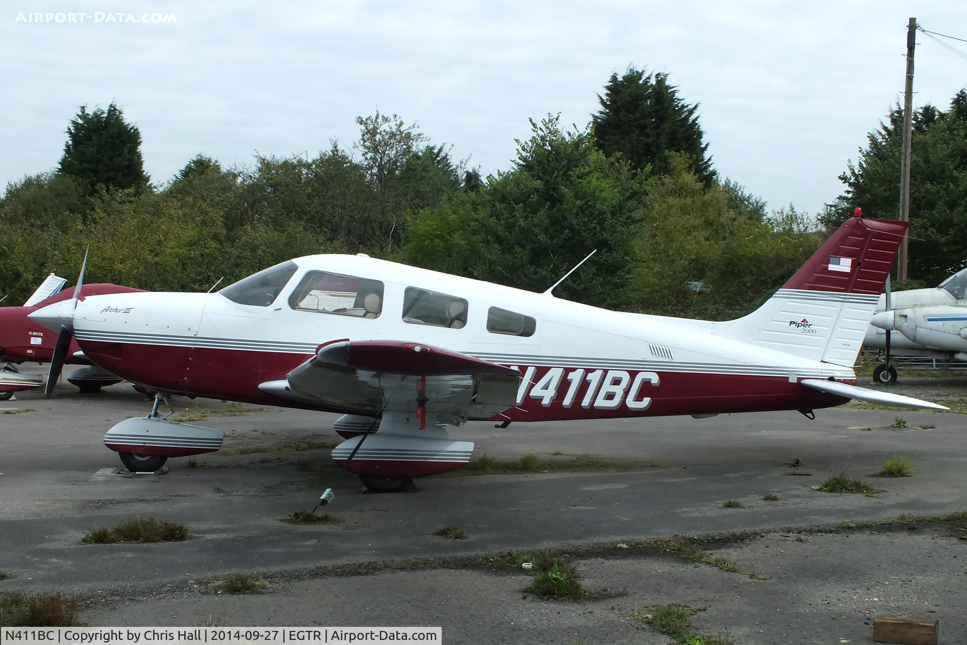 N411BC, 2000 Piper PA-28-181 C/N 2843339, Elstree resident