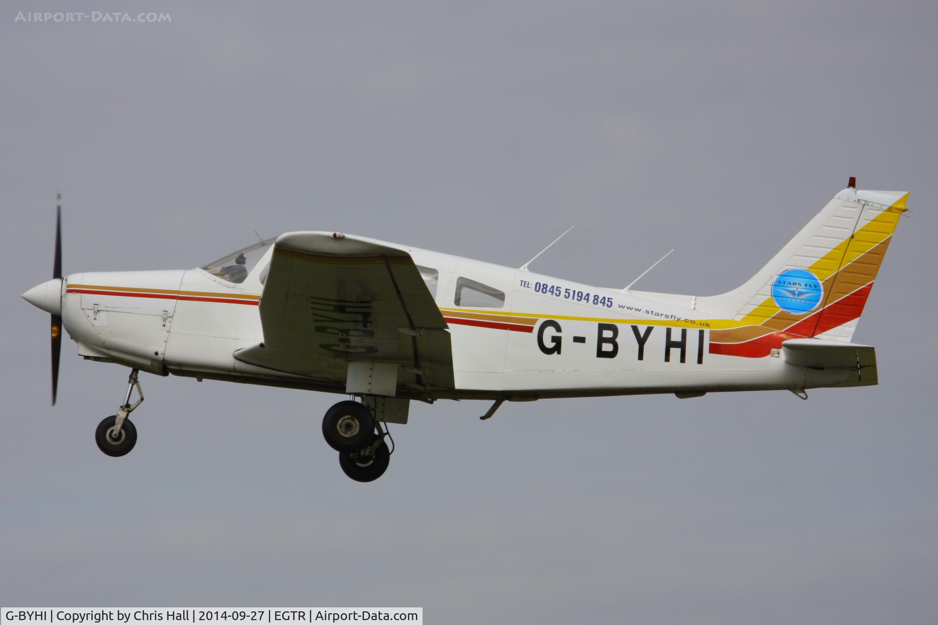 G-BYHI, 1980 Piper PA-28-161 Warrior II C/N 28-8116084, Elstree resident