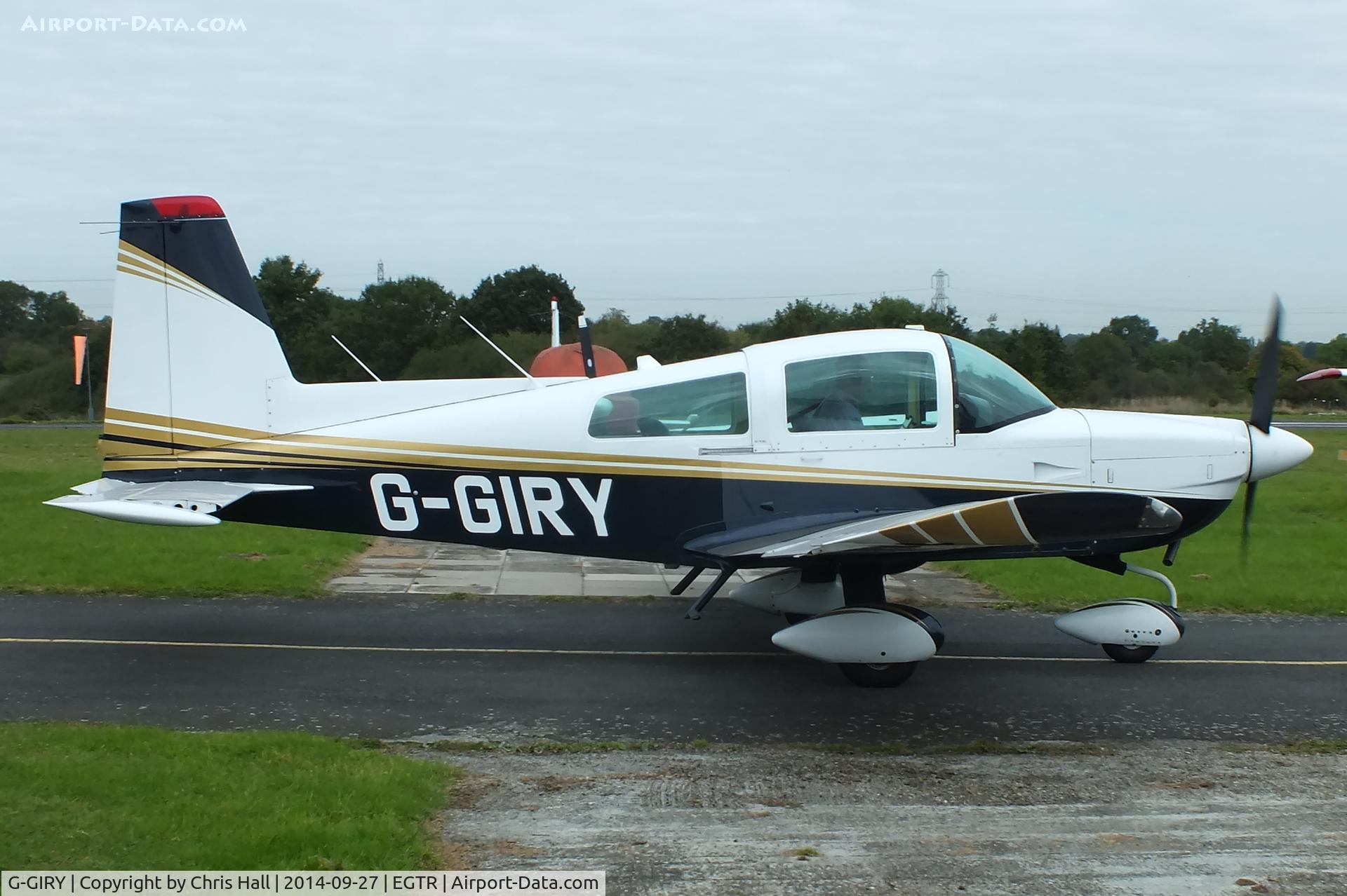 G-GIRY, 1992 American General AG-5B Tiger C/N 10146, Elstree resident
