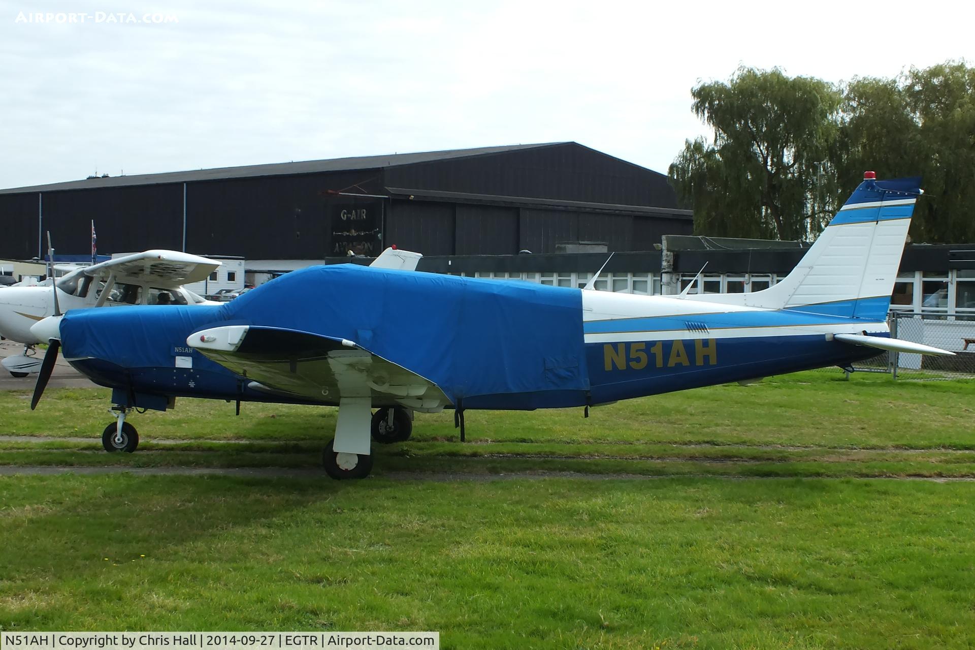 N51AH, 1984 Piper PA-32R-301 C/N 32R-8413017, new Elstree resident