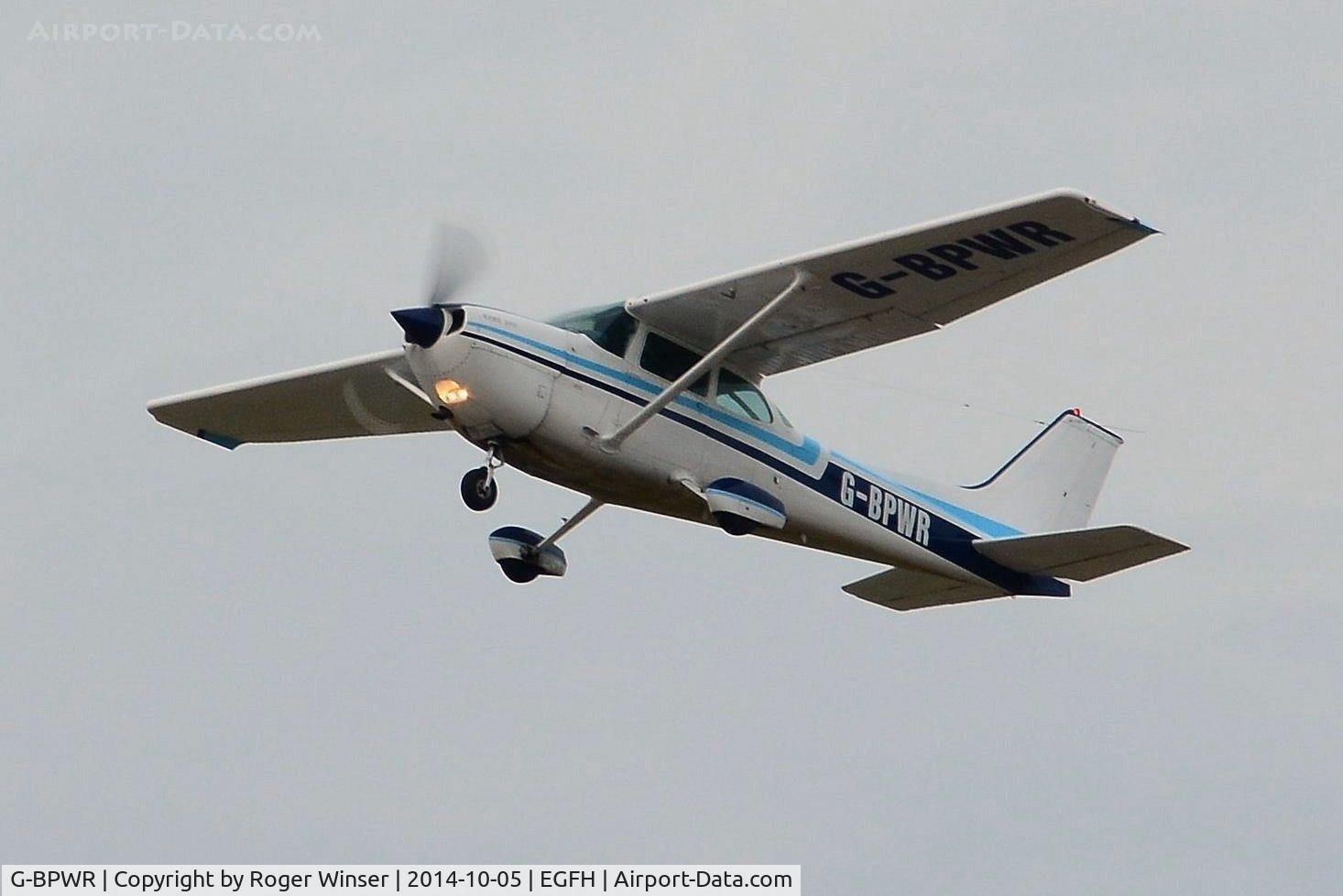 G-BPWR, 1979 Cessna R172K Hawk XP C/N R172-2953, Visiting Cessna Hawk XP II operated by FlyWales.
