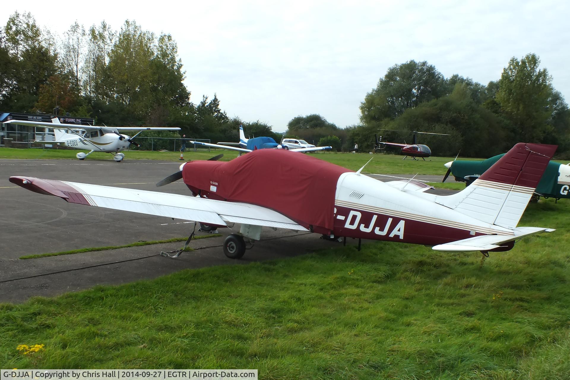 G-DJJA, 1984 Piper PA-28-181 Cherokee Archer II C/N 28-8490014, Elstree resident