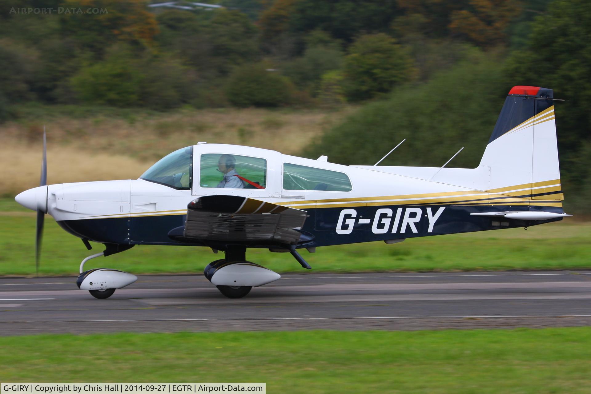G-GIRY, 1992 American General AG-5B Tiger C/N 10146, Elstree resident