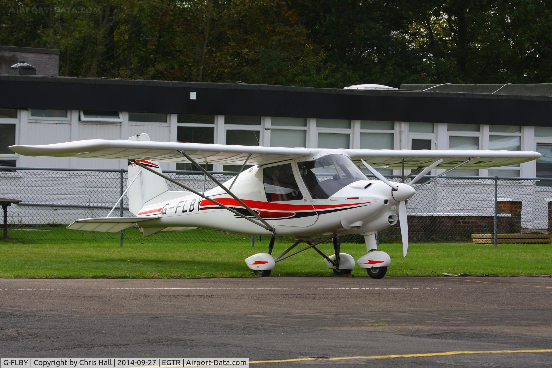 G-FLBY, 2013 Comco Ikarus C42 FB100 Bravo C/N 1302-7239, Elstree resident