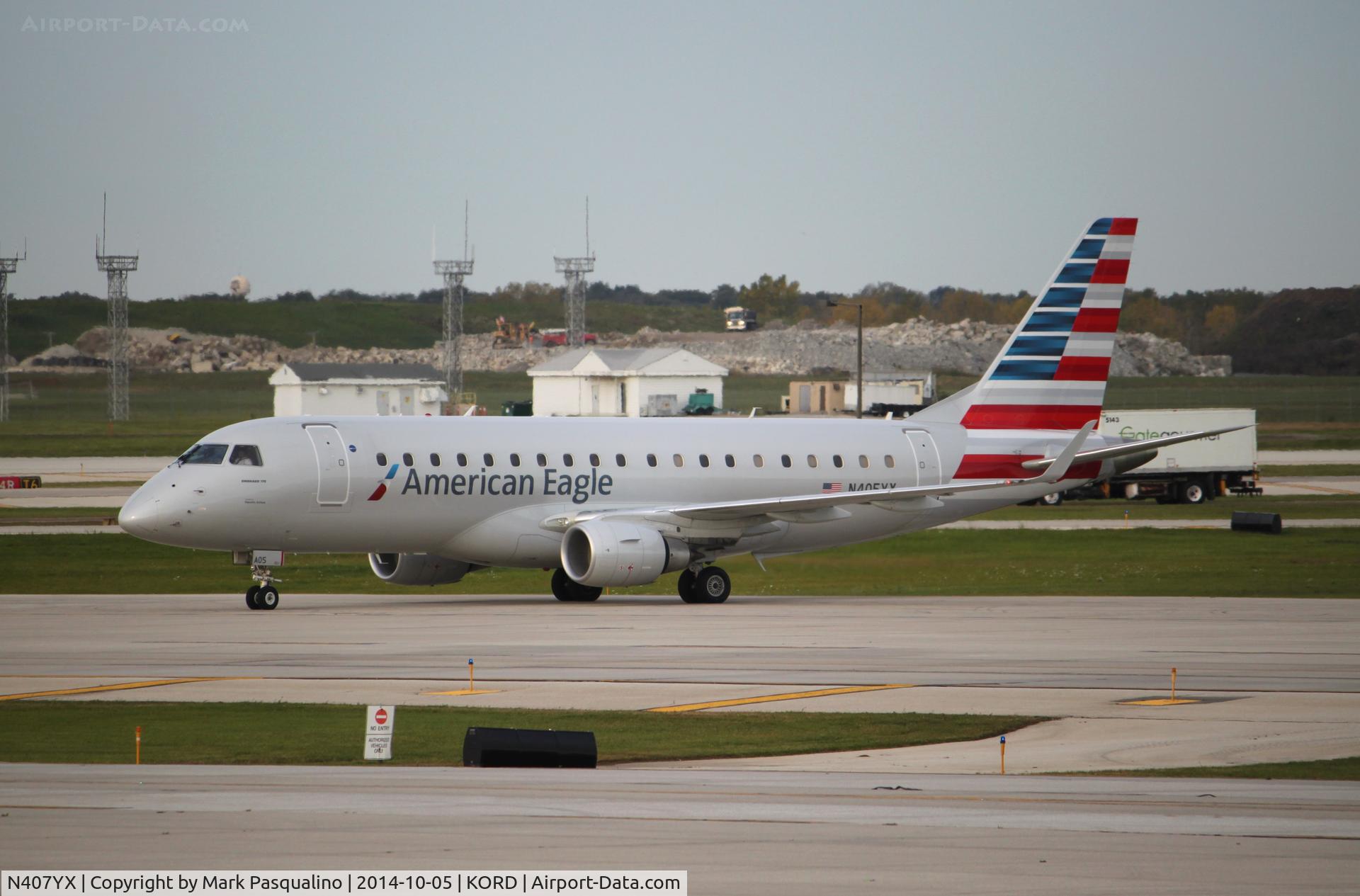 N407YX, 2013 Embraer 175LR (ERJ-170-200LR) C/N 17000370, ERJ 170-200LR