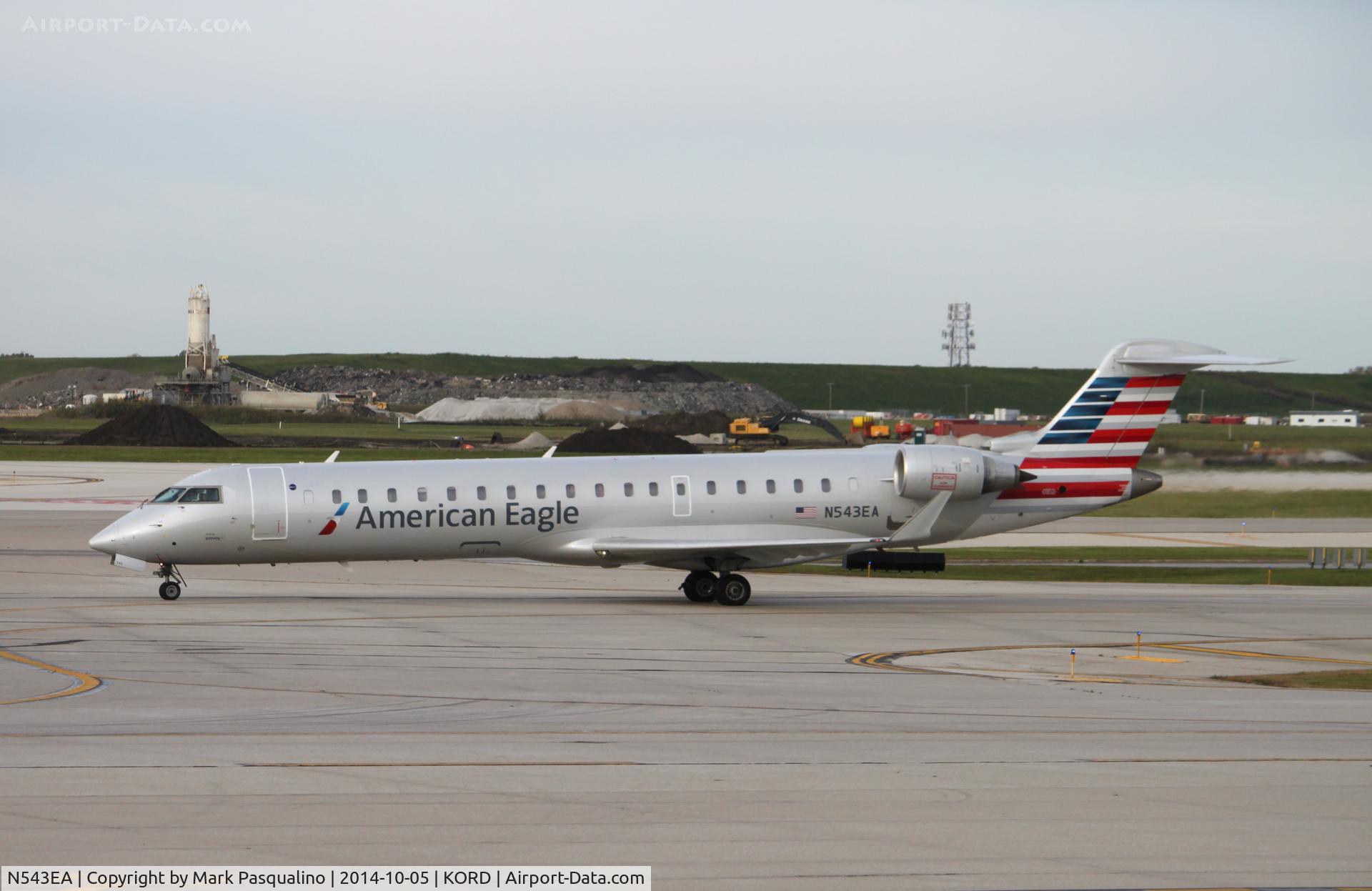 N543EA, 2011 Bombardier CRJ-700 (CL-600-2C10) Regional Jet C/N 10323, CL-600-2C10